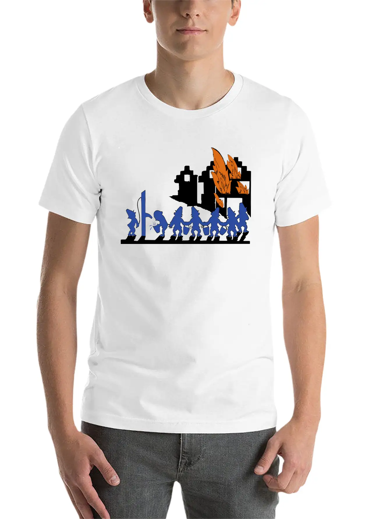 Waterline And Fire Timeless Short Sleeve Tee – Comfy And Minimalist Design