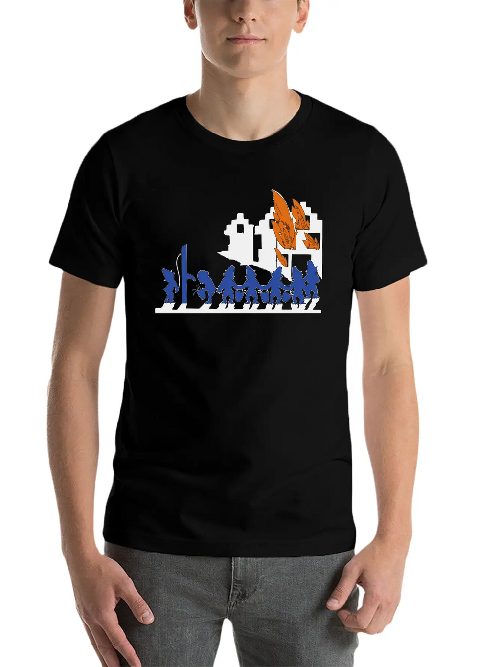 Waterline And Fire Timeless Short Sleeve Tee – Comfy And Minimalist Design