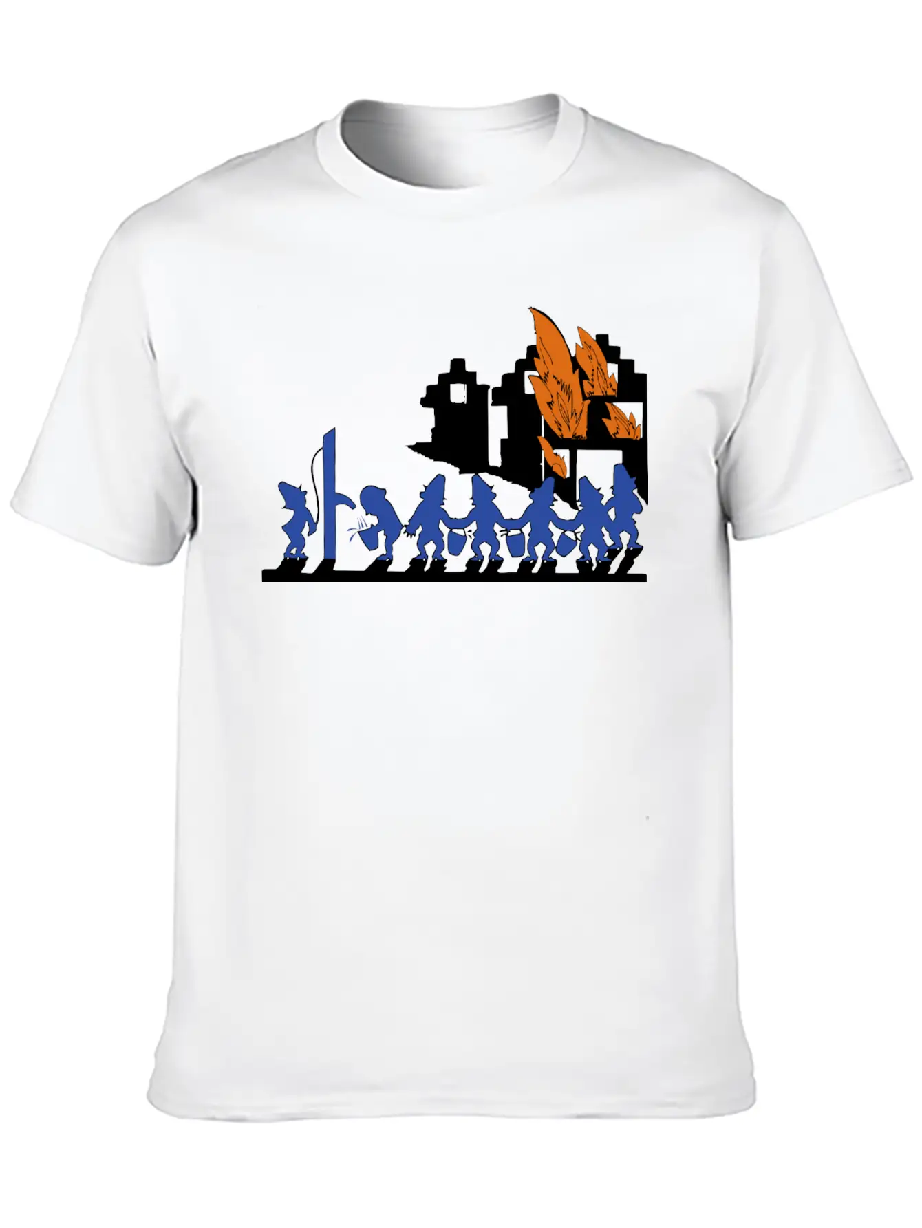 Waterline And Fire Timeless Short Sleeve Tee – Comfy And Minimalist Design
