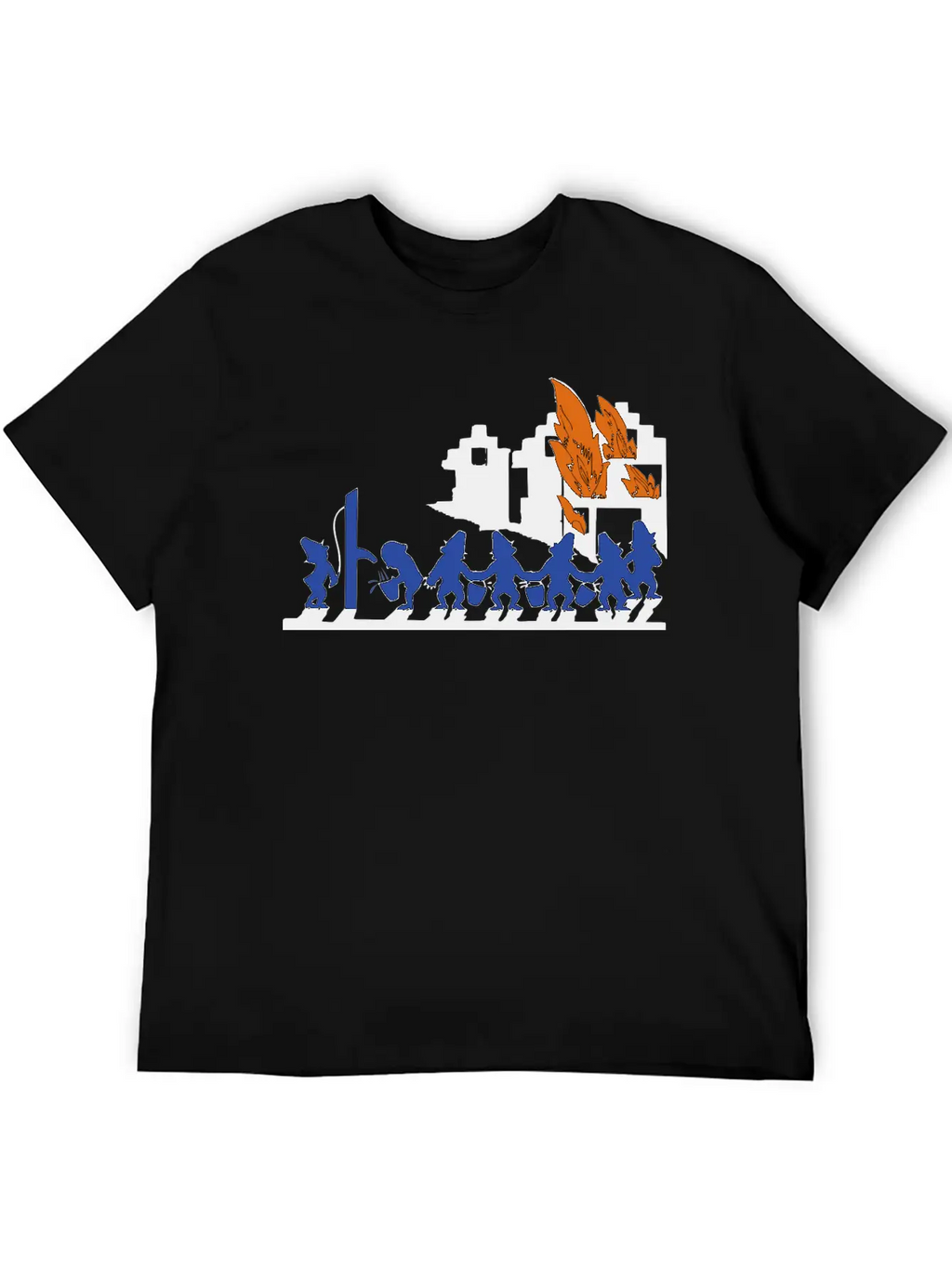 Waterline And Fire Timeless Short Sleeve Tee – Comfy And Minimalist Design