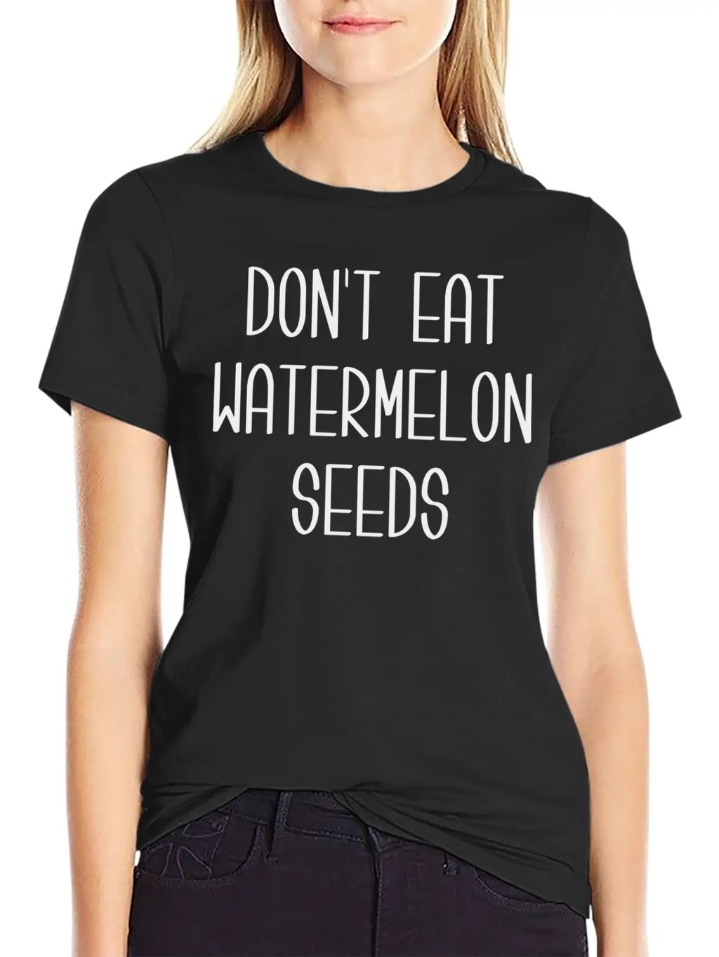 Watermelon Seeds Relaxed Everyday Tee – Lightweight And Durable Cotton