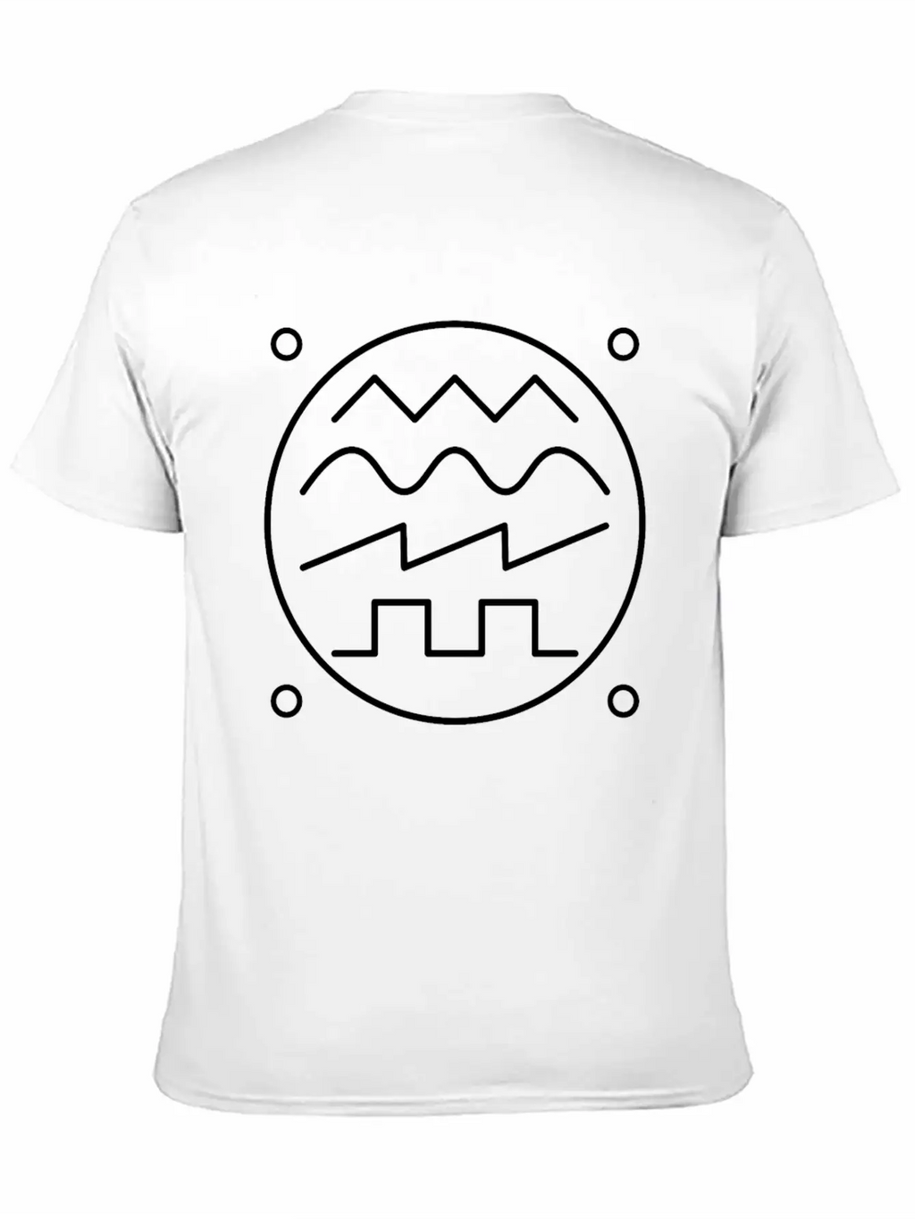 Waveform Electrical Engineering Electrician Essential Cotton Tee For Daily Outfits – Unisex Style