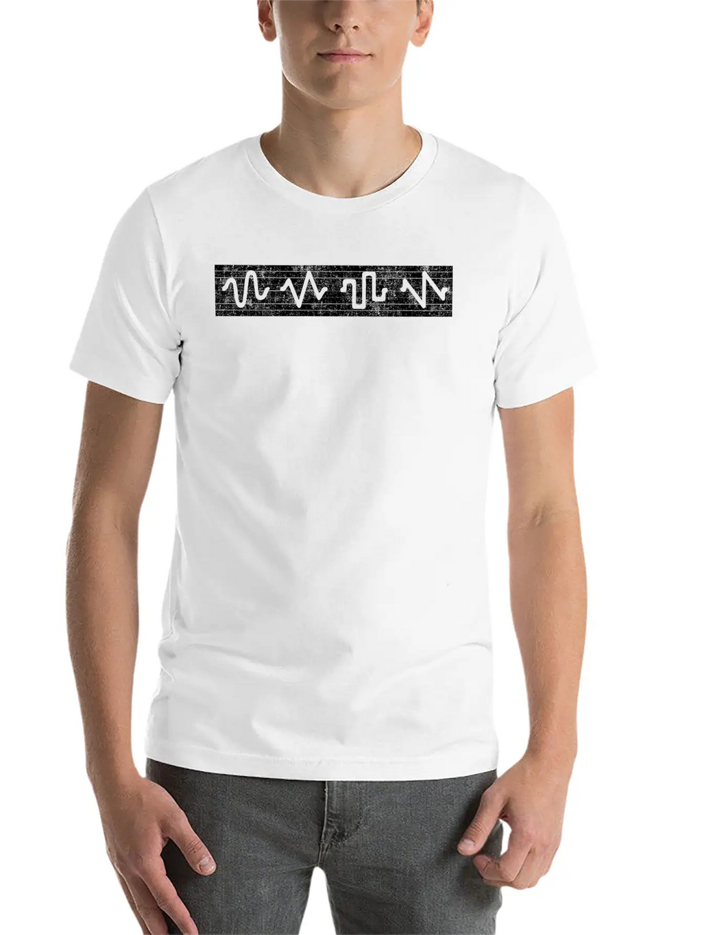 Waveform Music Producer Modular Synthesizer Basic Graphic T-Shirt – Daily Comfort In Soft Cotton