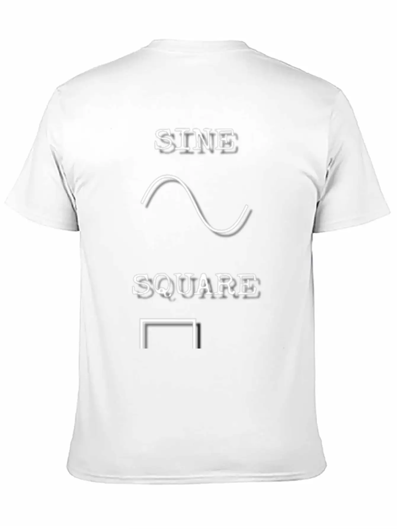 Waveforms Breathable Soft Cotton T-Shirt – Timeless Casual Look