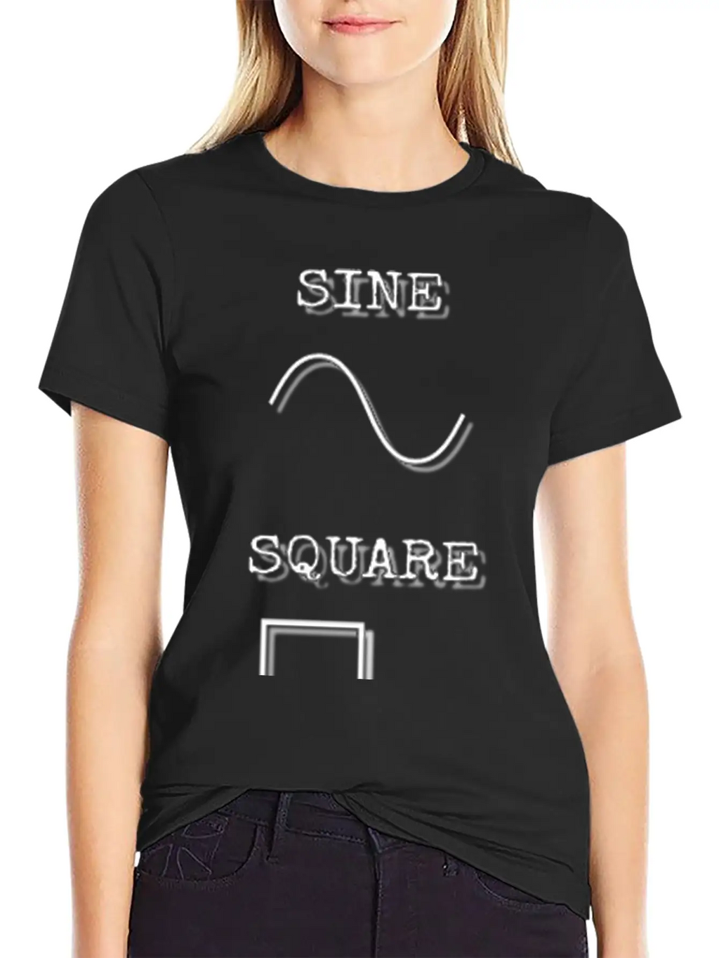 Waveforms Breathable Soft Cotton T-Shirt – Timeless Casual Look