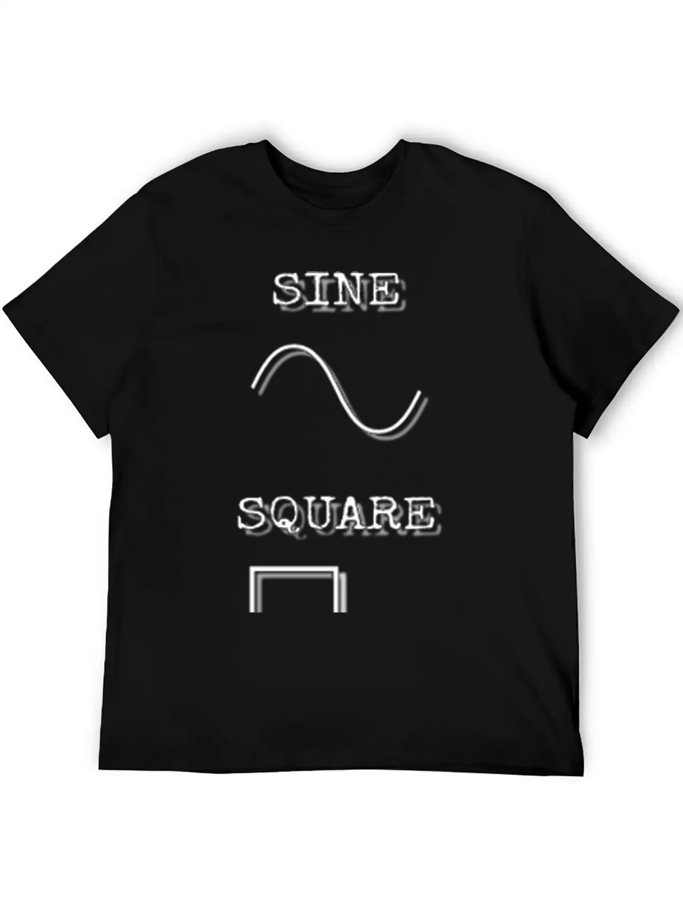 Waveforms Breathable Soft Cotton T-Shirt – Timeless Casual Look