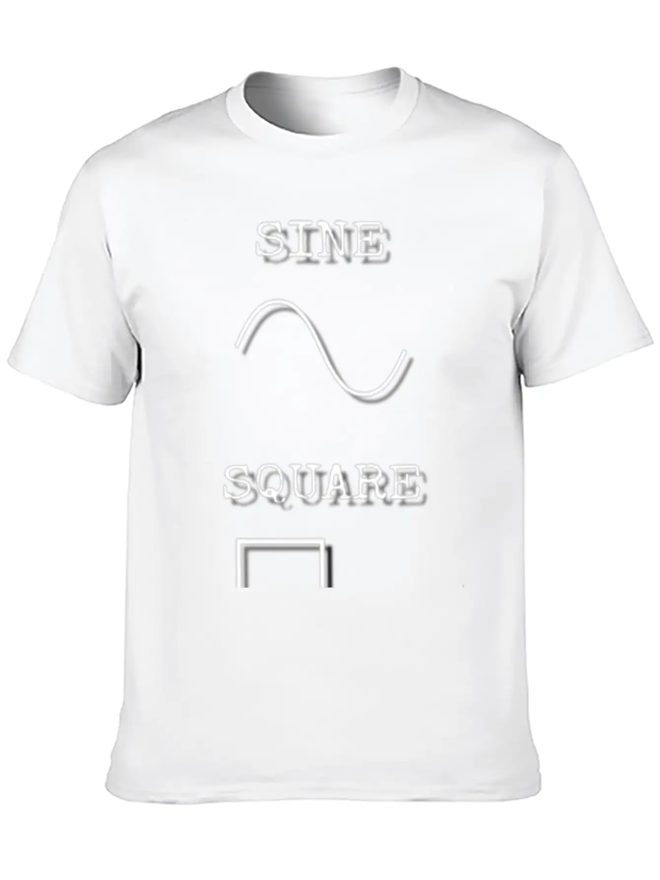 Waveforms Breathable Soft Cotton T-Shirt – Timeless Casual Look