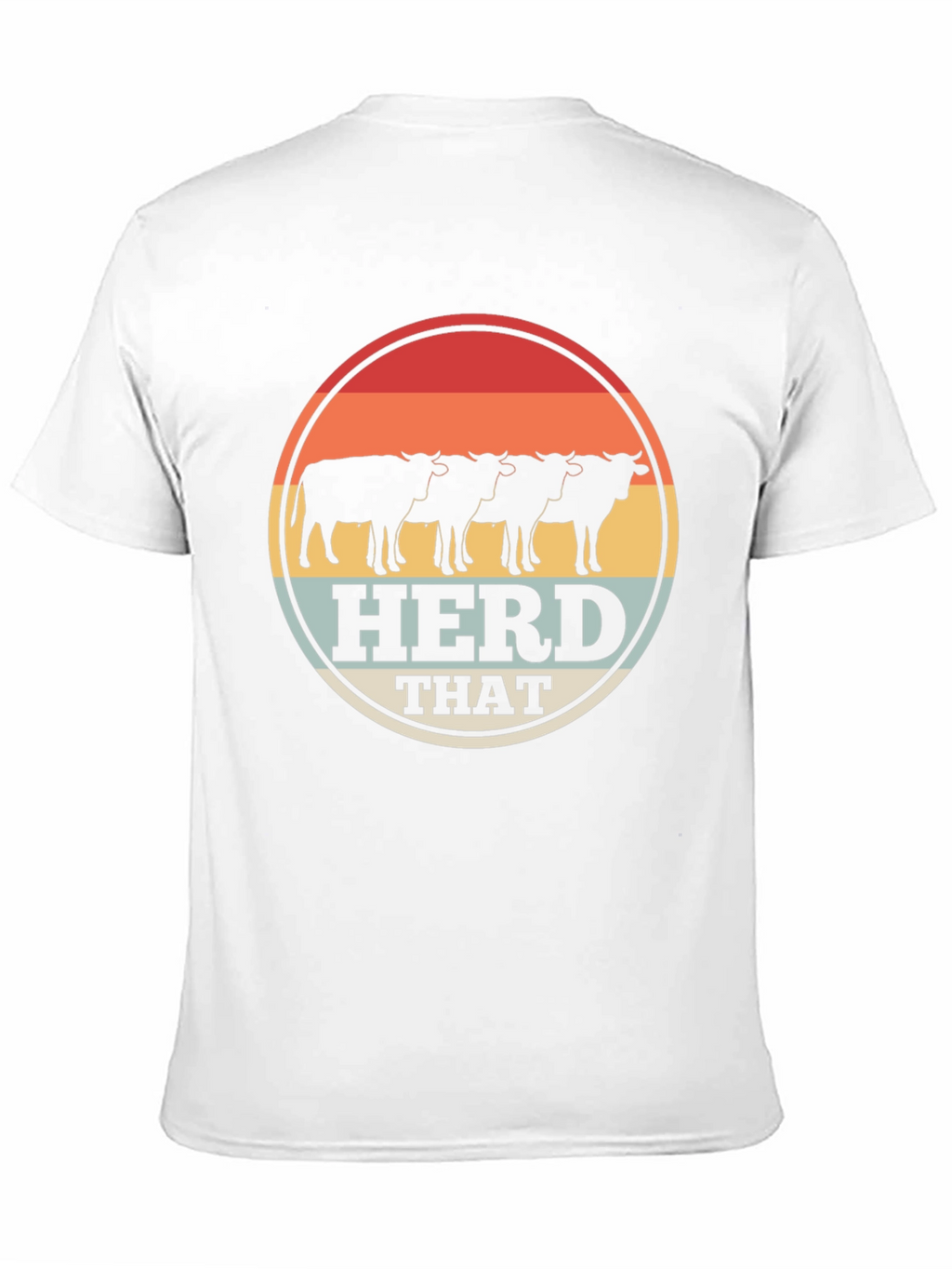 Herd That T-Shirt - Retro Style Farm Tee