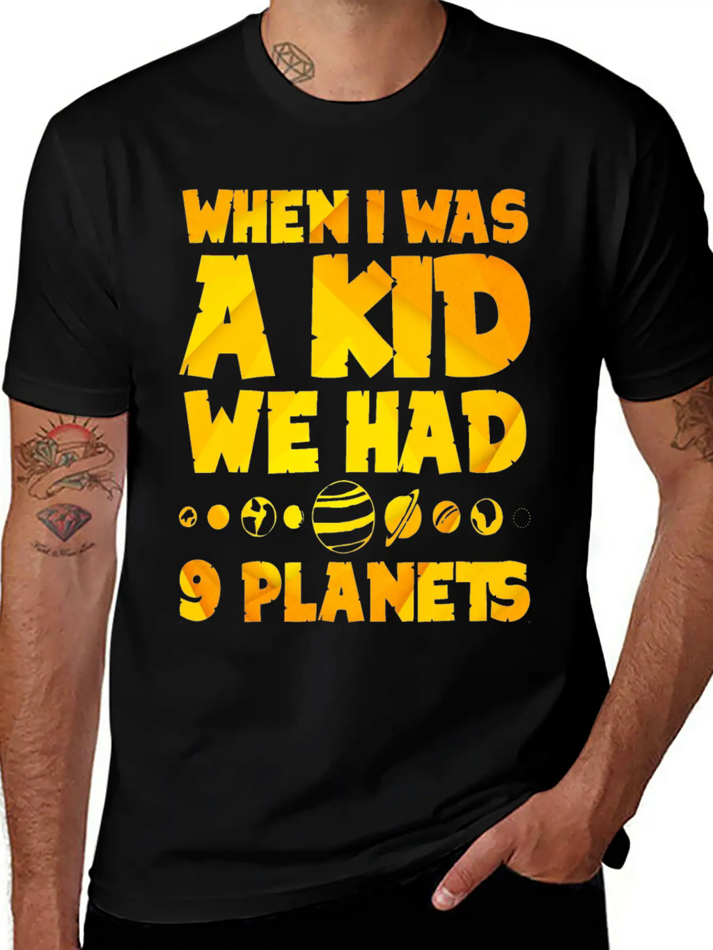 We Had 9 Planets - Astronauts -Total Basics Classic Cotton Tee – Unisex Comfort For Any Season