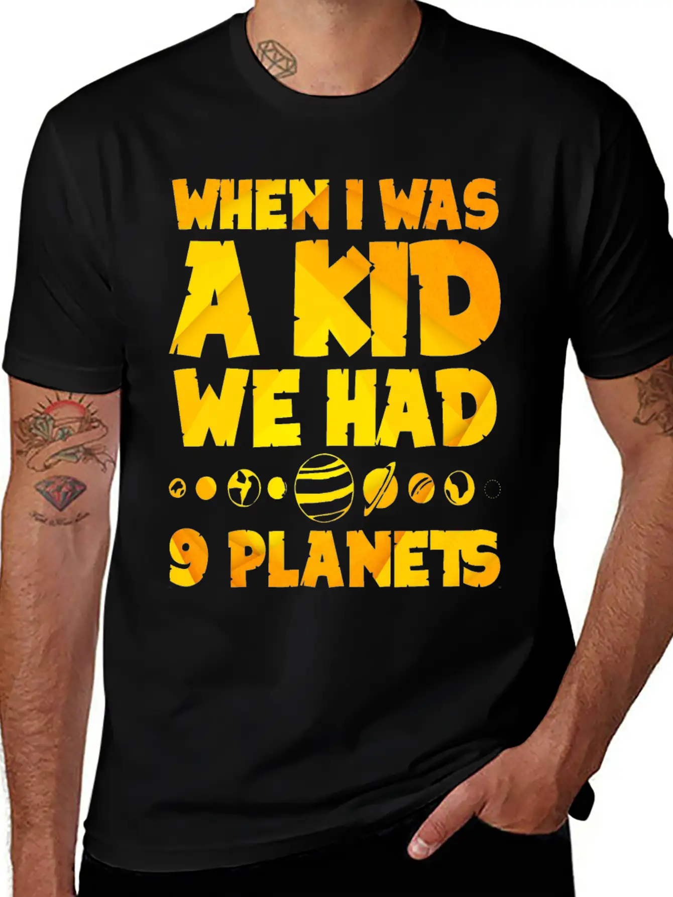 We Had 9 Planets - Astronauts -Total Basics Classic Cotton Tee – Unisex Comfort For Any Season