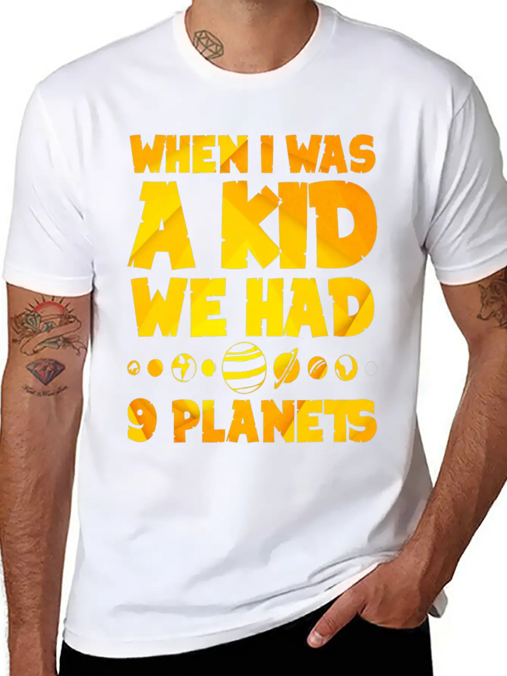 We Had 9 Planets - Astronauts -Total Basics Classic Cotton Tee – Unisex Comfort For Any Season