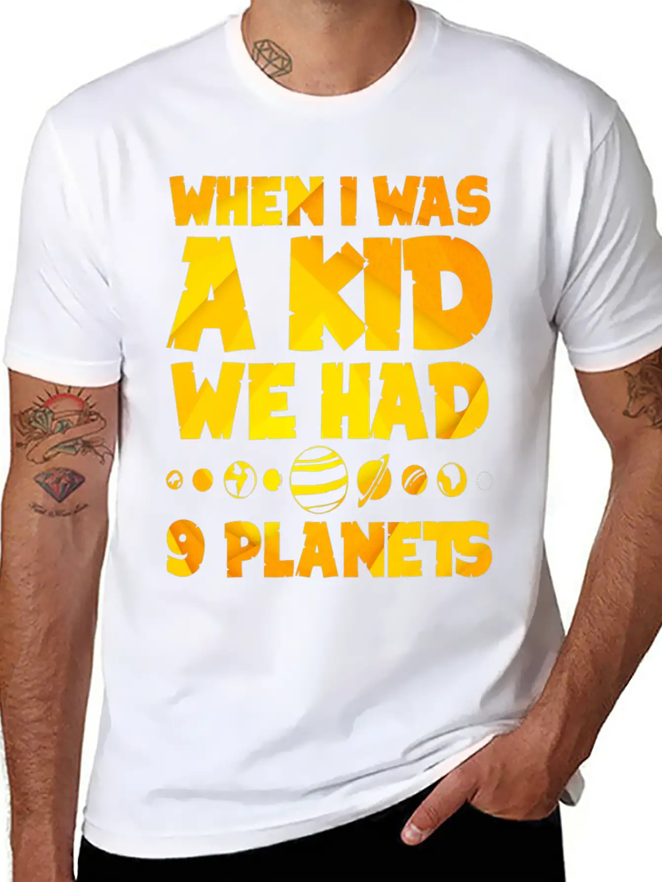 We Had 9 Planets - Astronauts -Total Basics Classic Cotton Tee – Unisex Comfort For Any Season