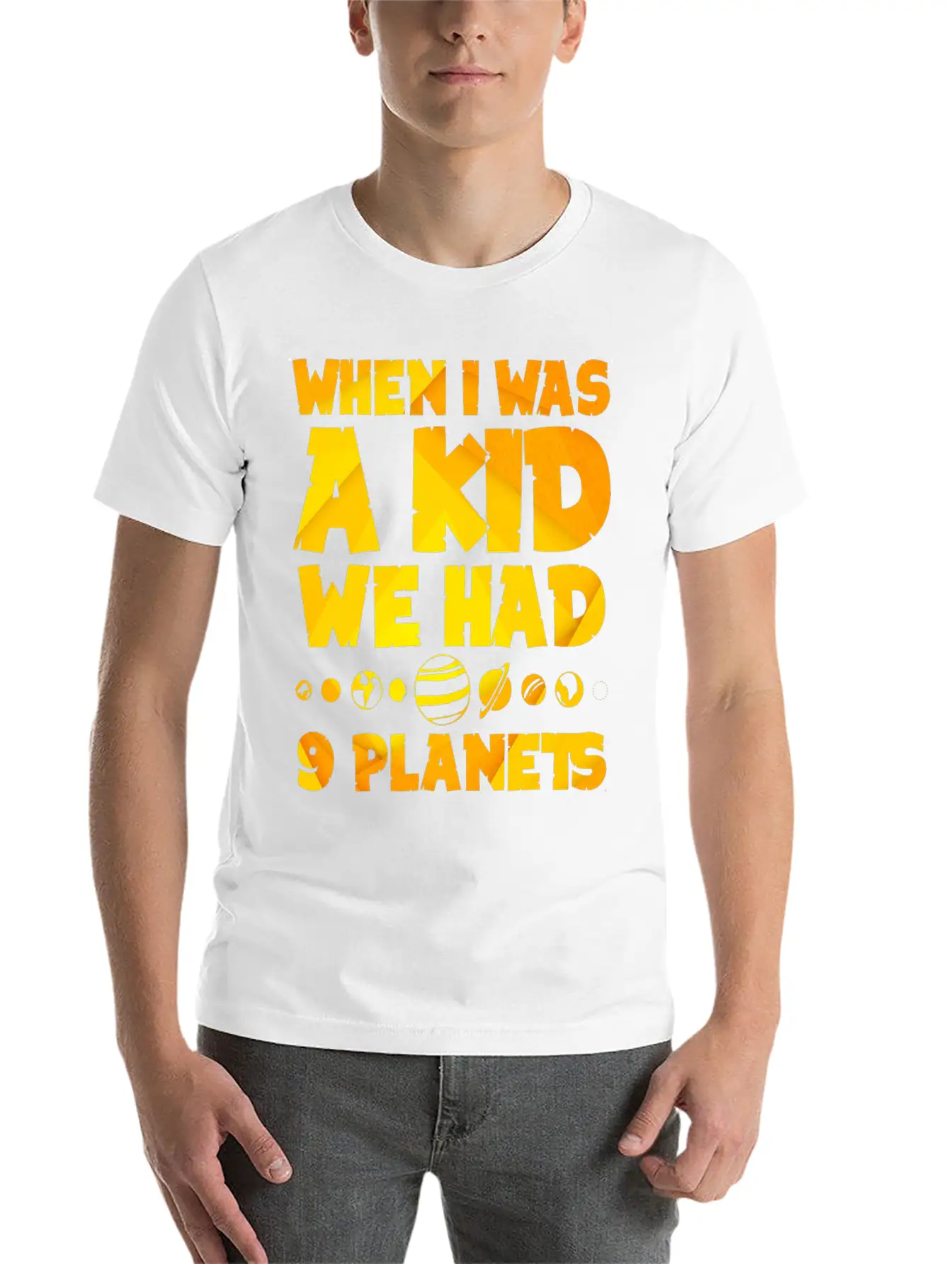 We Had 9 Planets - Astronauts -Total Basics Classic Cotton Tee – Unisex Comfort For Any Season