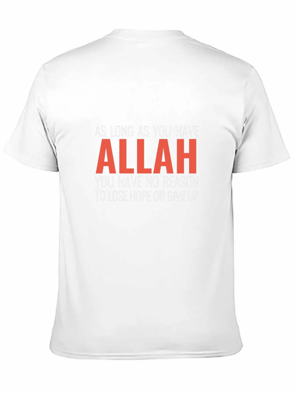 We Have Allah Essential Cotton Tee For Daily Outfits – Unisex Style