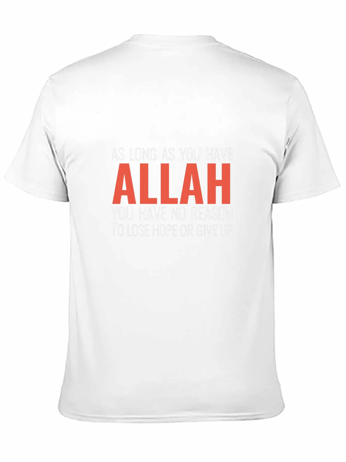 We Have Allah Essential Cotton Tee For Daily Outfits – Unisex Style