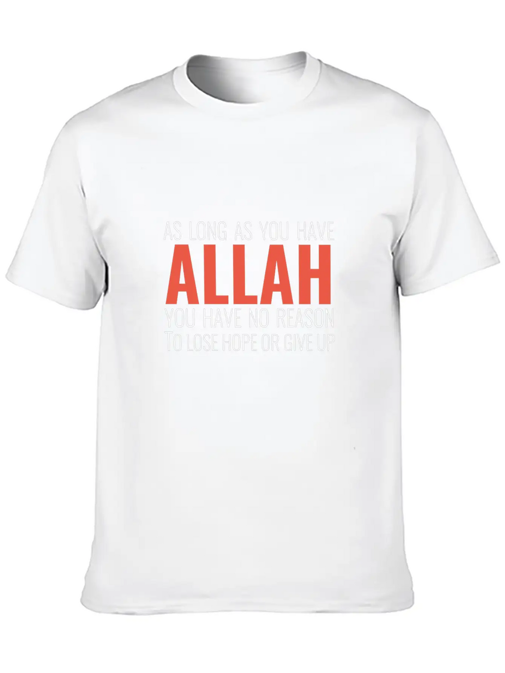 We Have Allah Essential Cotton Tee For Daily Outfits – Unisex Style
