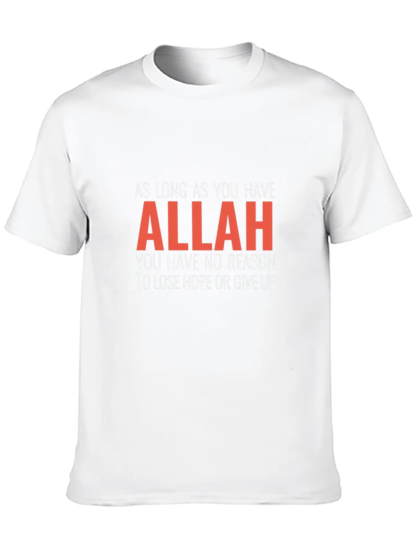 We Have Allah Essential Cotton Tee For Daily Outfits – Unisex Style