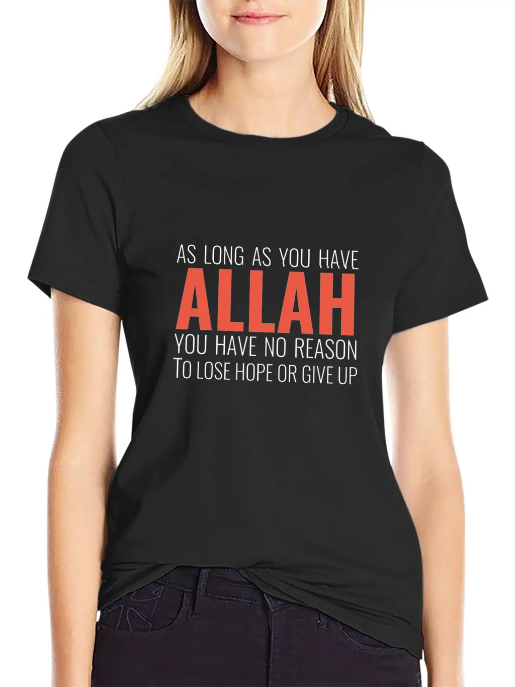 We Have Allah Essential Cotton Tee For Daily Outfits – Unisex Style