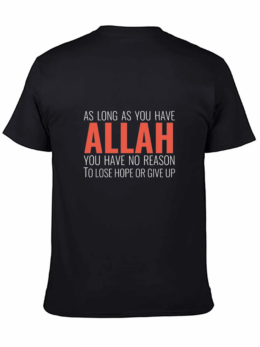 We Have Allah Essential Cotton Tee For Daily Outfits – Unisex Style