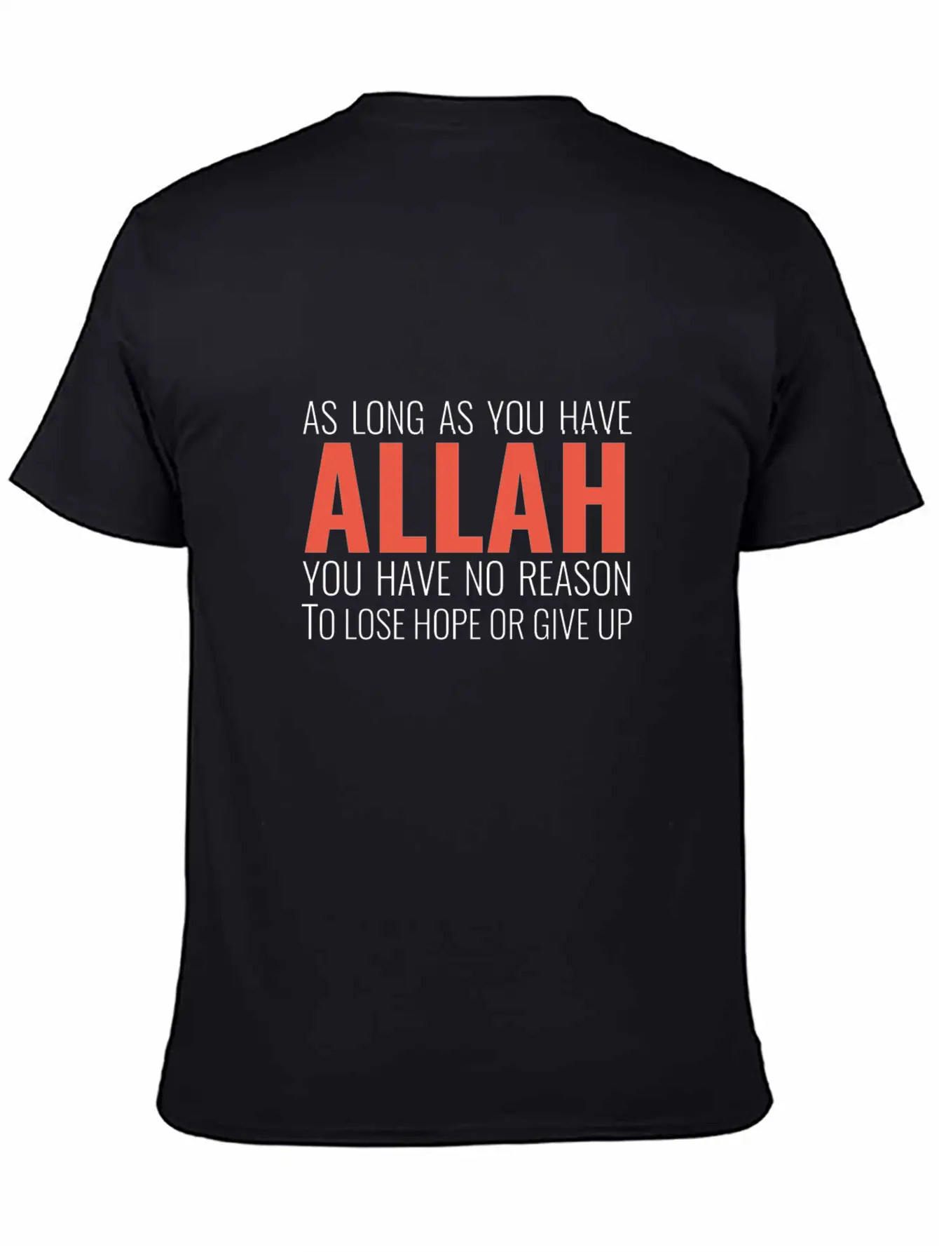 We Have Allah Essential Cotton Tee For Daily Outfits – Unisex Style