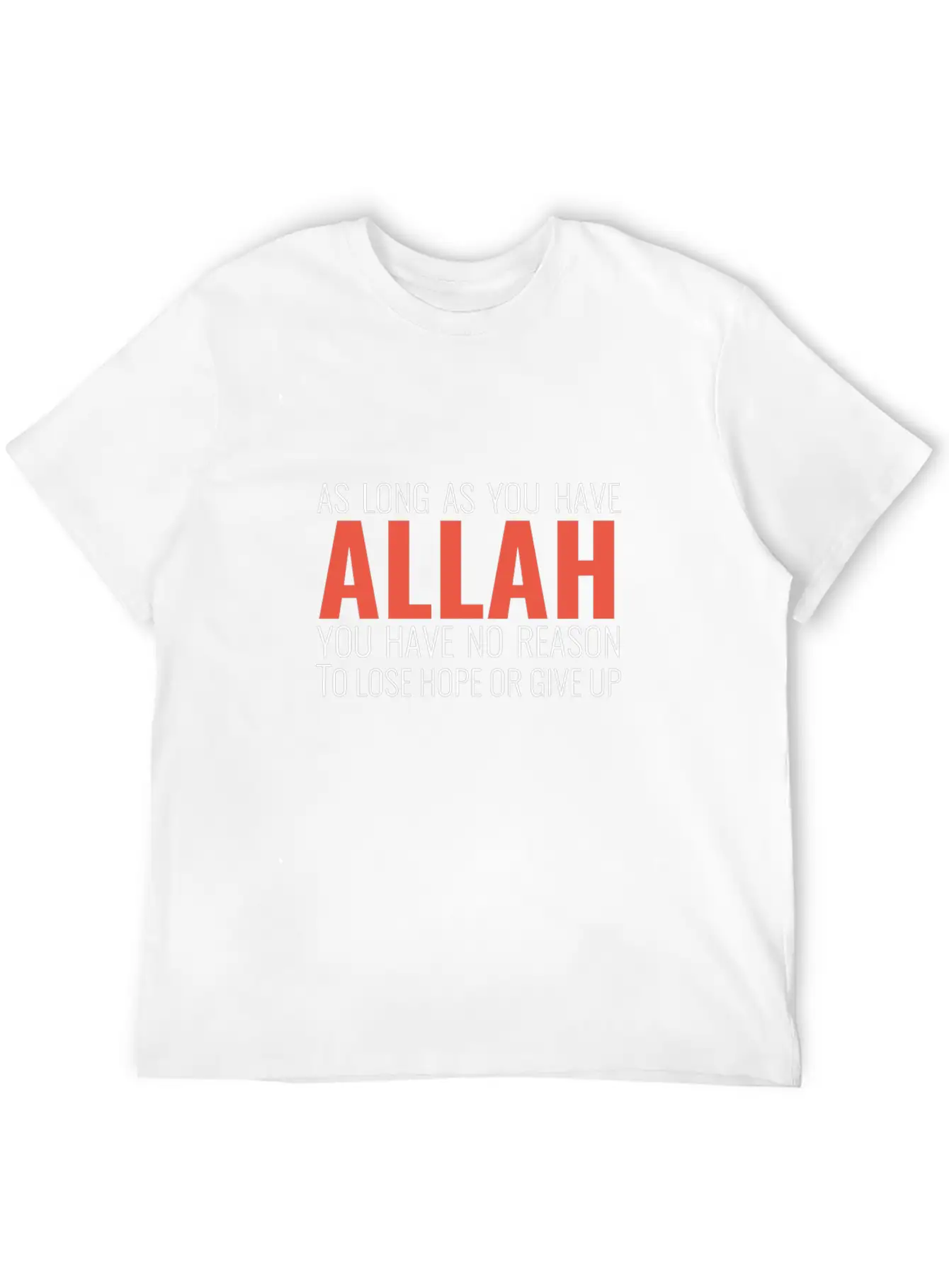 We Have Allah Essential Cotton Tee For Daily Outfits – Unisex Style
