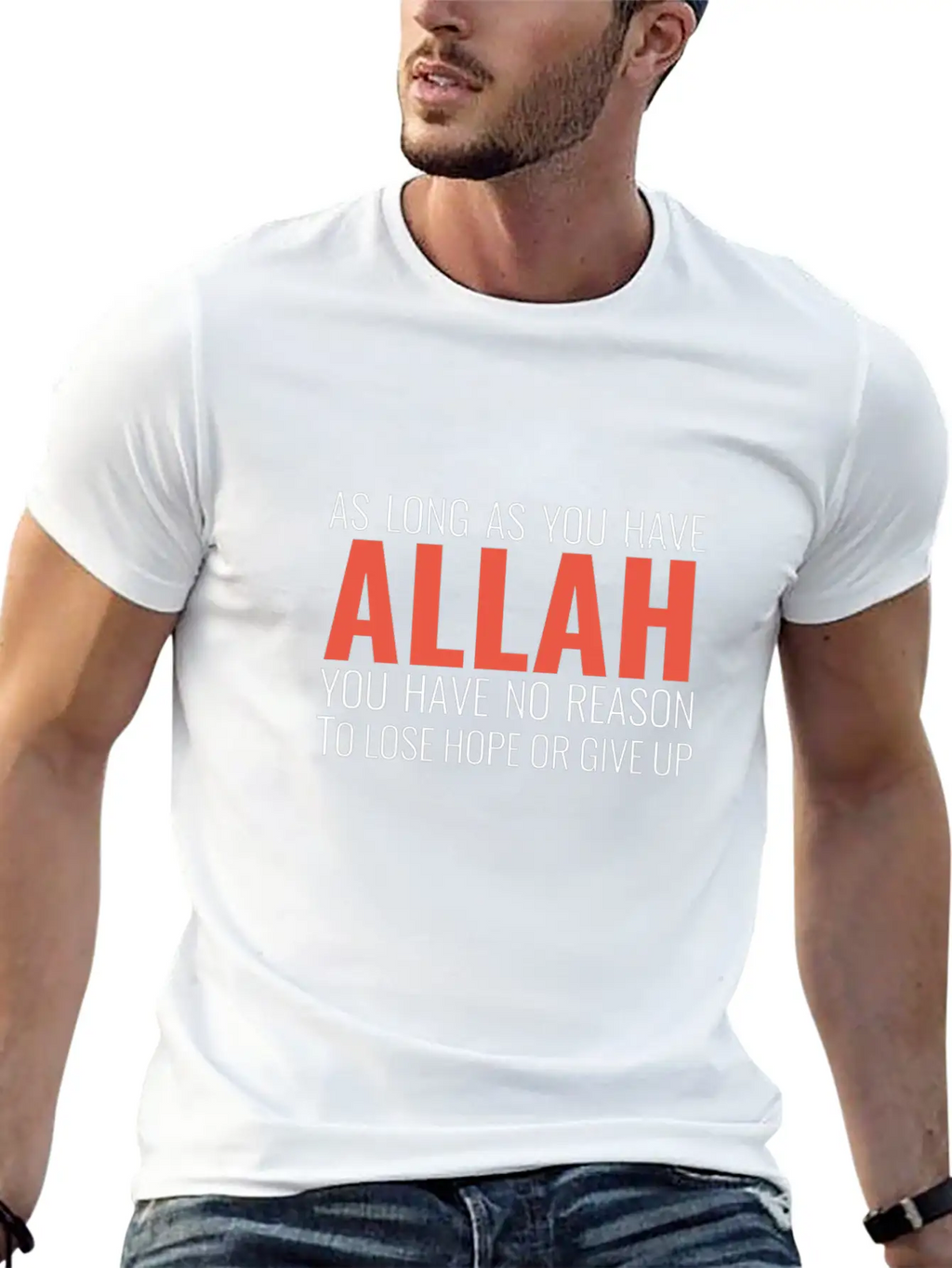 We Have Allah Essential Cotton Tee For Daily Outfits – Unisex Style