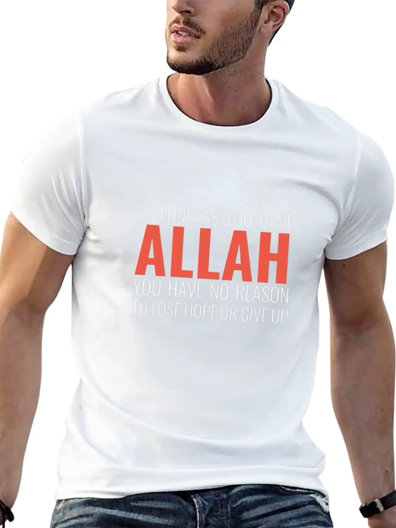We Have Allah Essential Cotton Tee For Daily Outfits – Unisex Style