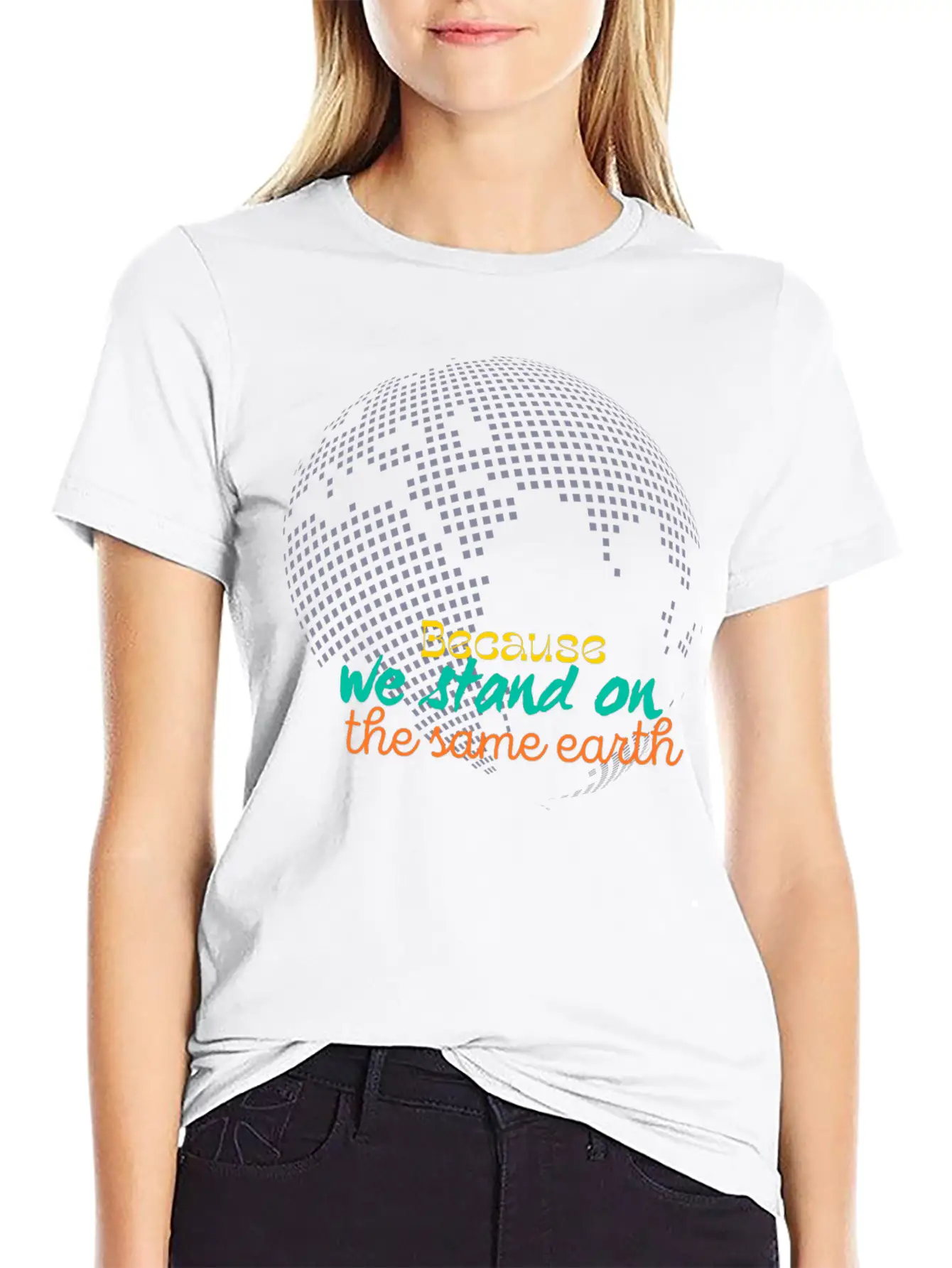 We Stan On The Same Earth Classic Cotton Tee – Unisex Comfort For Any Season