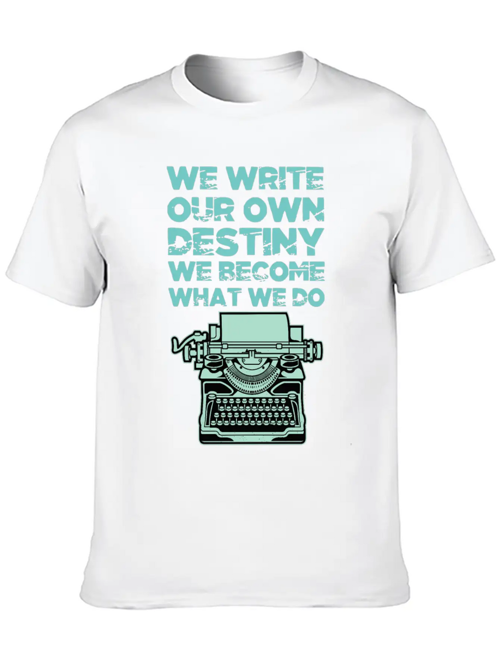 We Write Our Own Destiny Shadows Of Thoughts Gift Stylish Everyday T-Shirt – Unisex Basic Cotton Tee