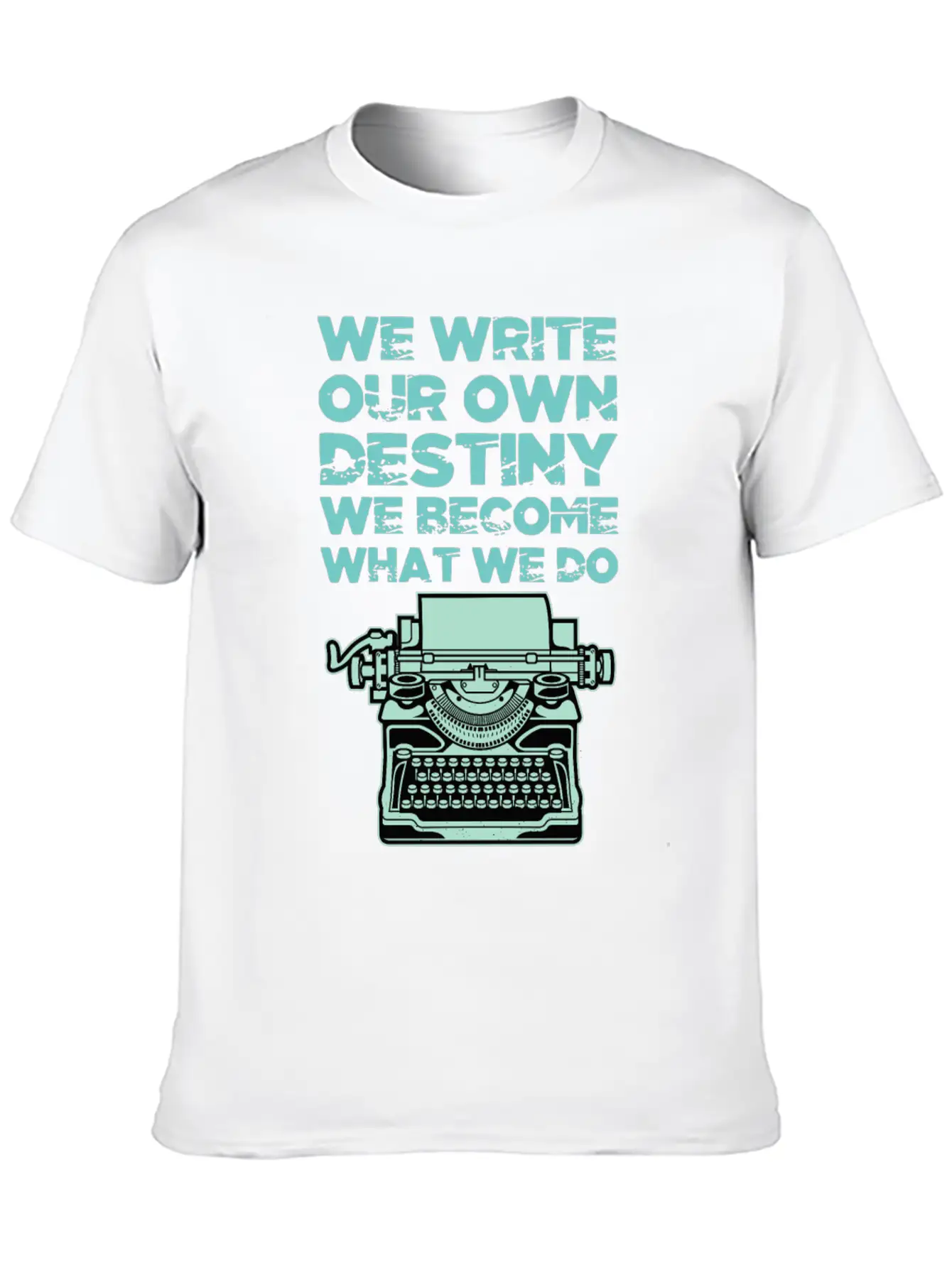 We Write Our Own Destiny Shadows Of Thoughts Gift Stylish Everyday T-Shirt – Unisex Basic Cotton Tee
