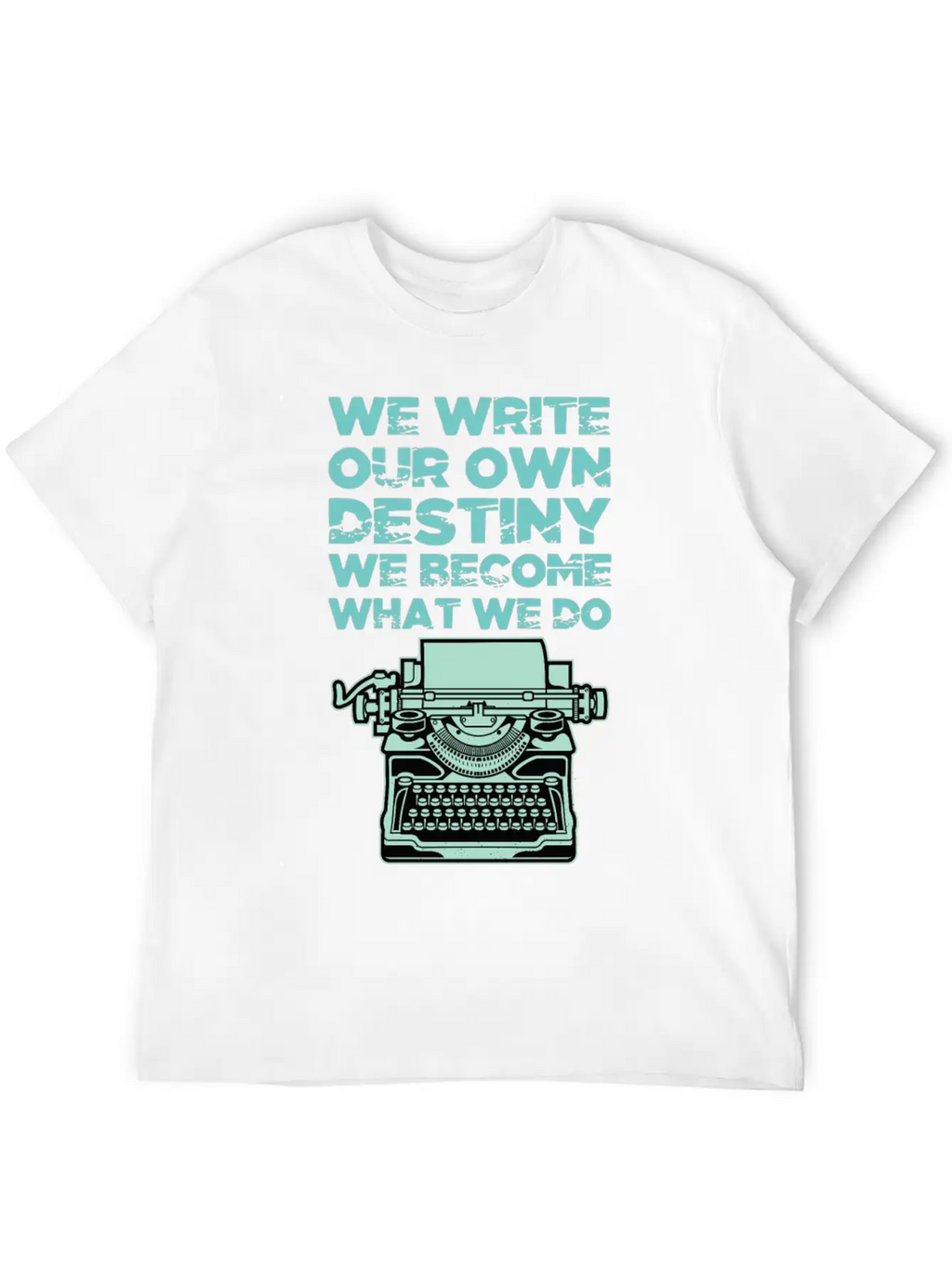 We Write Our Own Destiny Shadows Of Thoughts Gift Stylish Everyday T-Shirt – Unisex Basic Cotton Tee