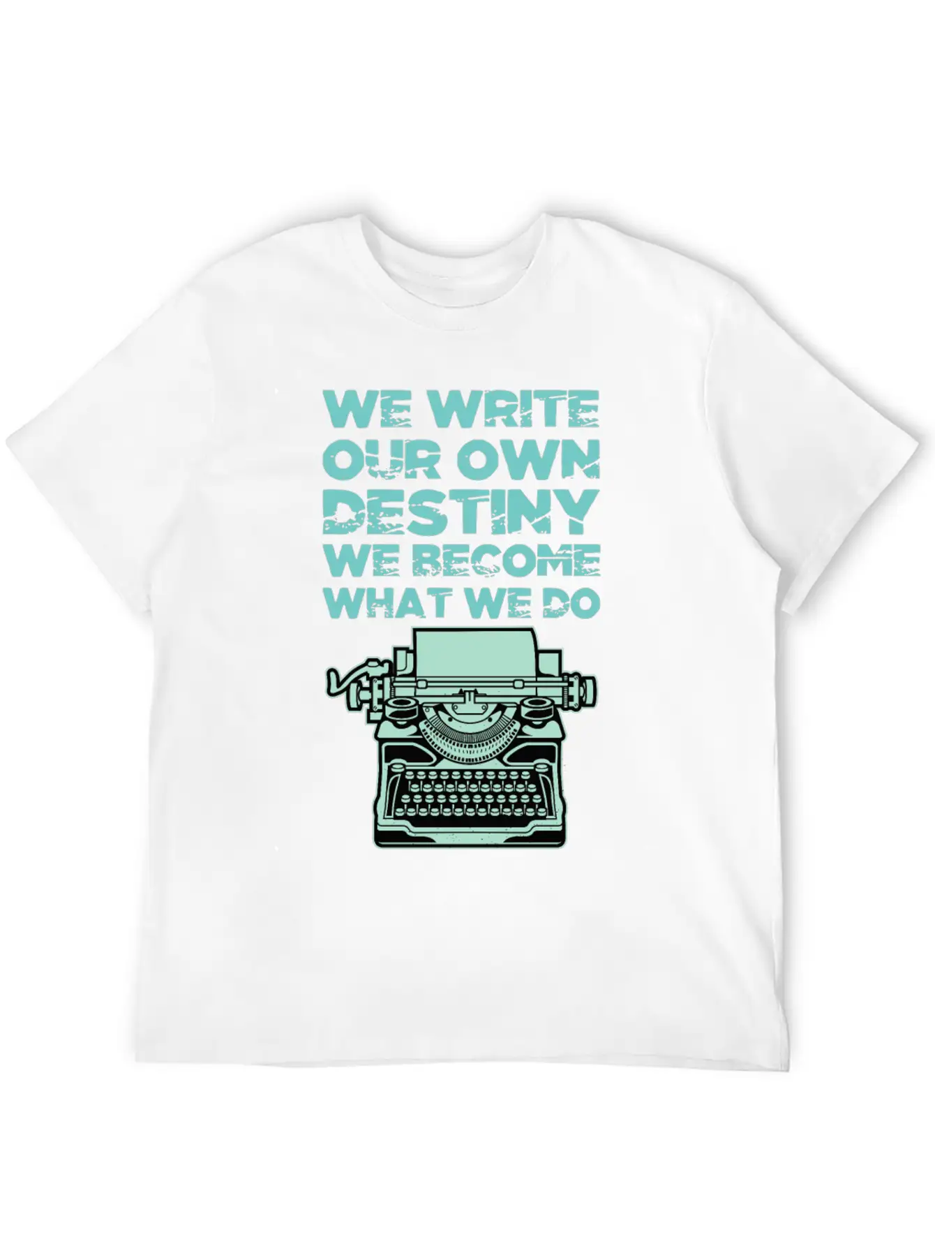 We Write Our Own Destiny Shadows Of Thoughts Gift Stylish Everyday T-Shirt – Unisex Basic Cotton Tee