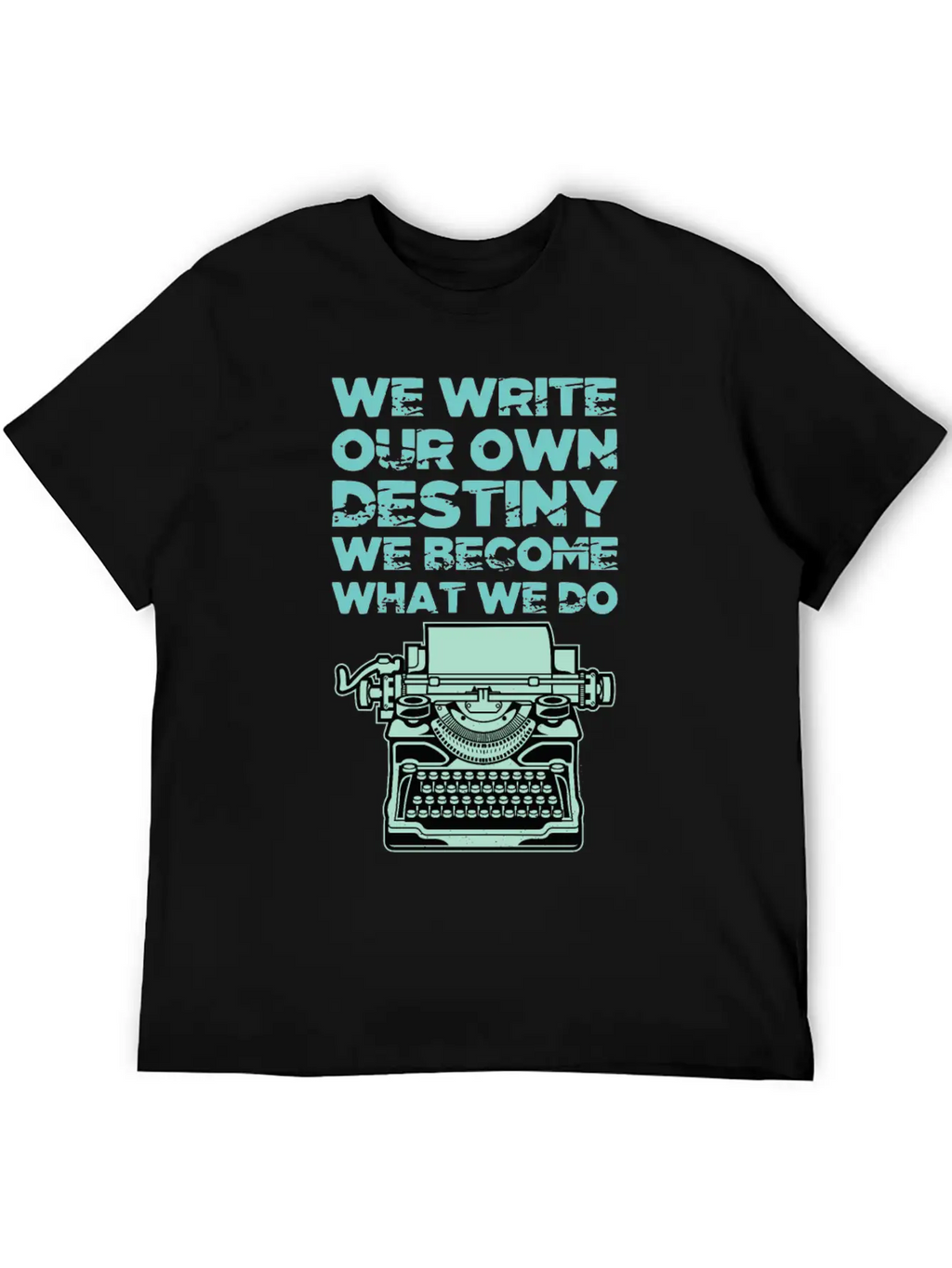 We Write Our Own Destiny Shadows Of Thoughts Gift Stylish Everyday T-Shirt – Unisex Basic Cotton Tee