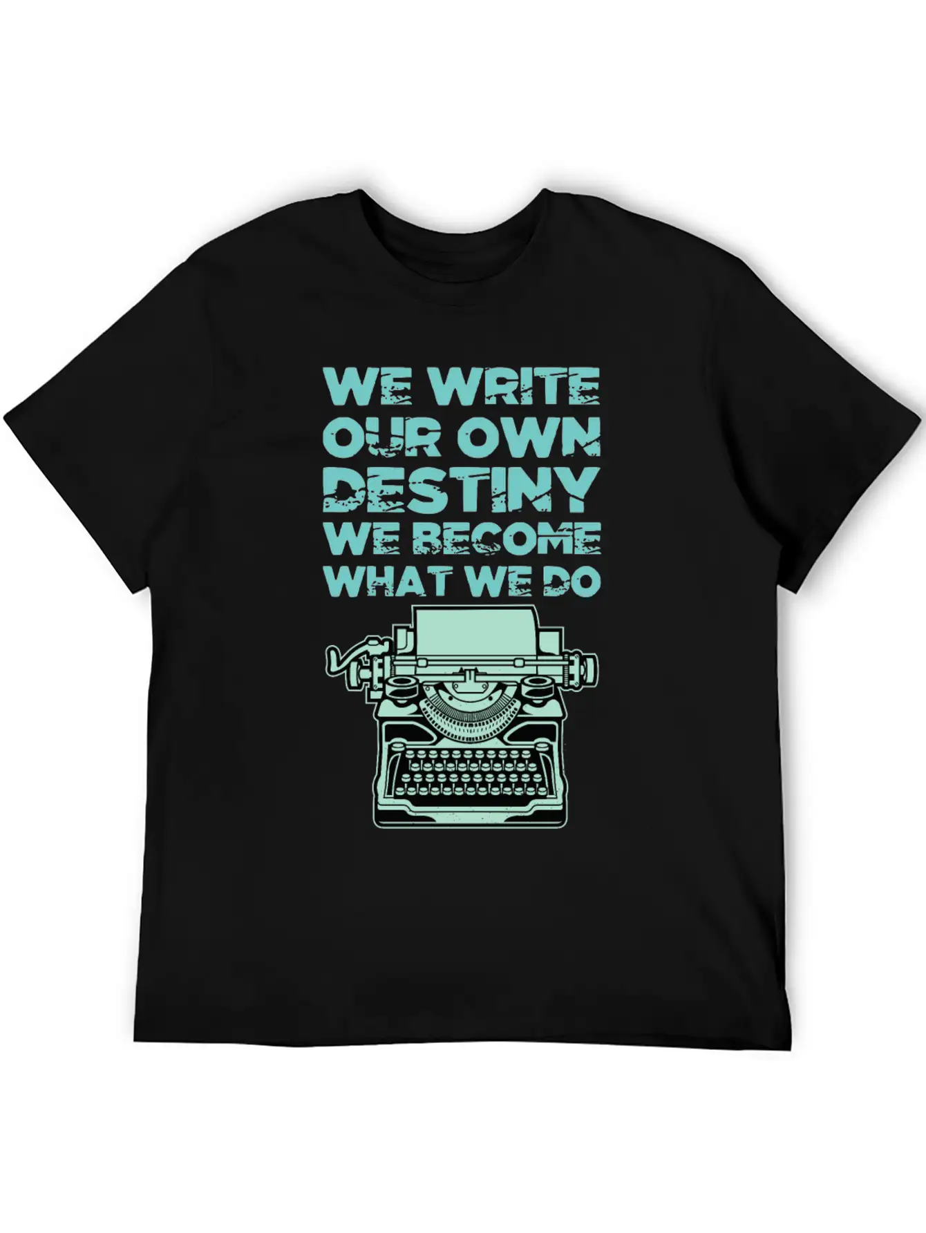 We Write Our Own Destiny Shadows Of Thoughts Gift Stylish Everyday T-Shirt – Unisex Basic Cotton Tee