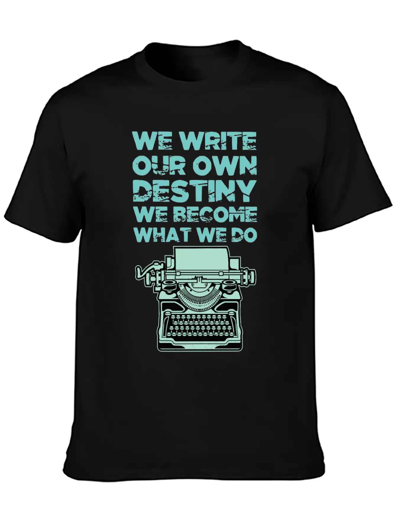 We Write Our Own Destiny Shadows Of Thoughts Gift Stylish Everyday T-Shirt – Unisex Basic Cotton Tee