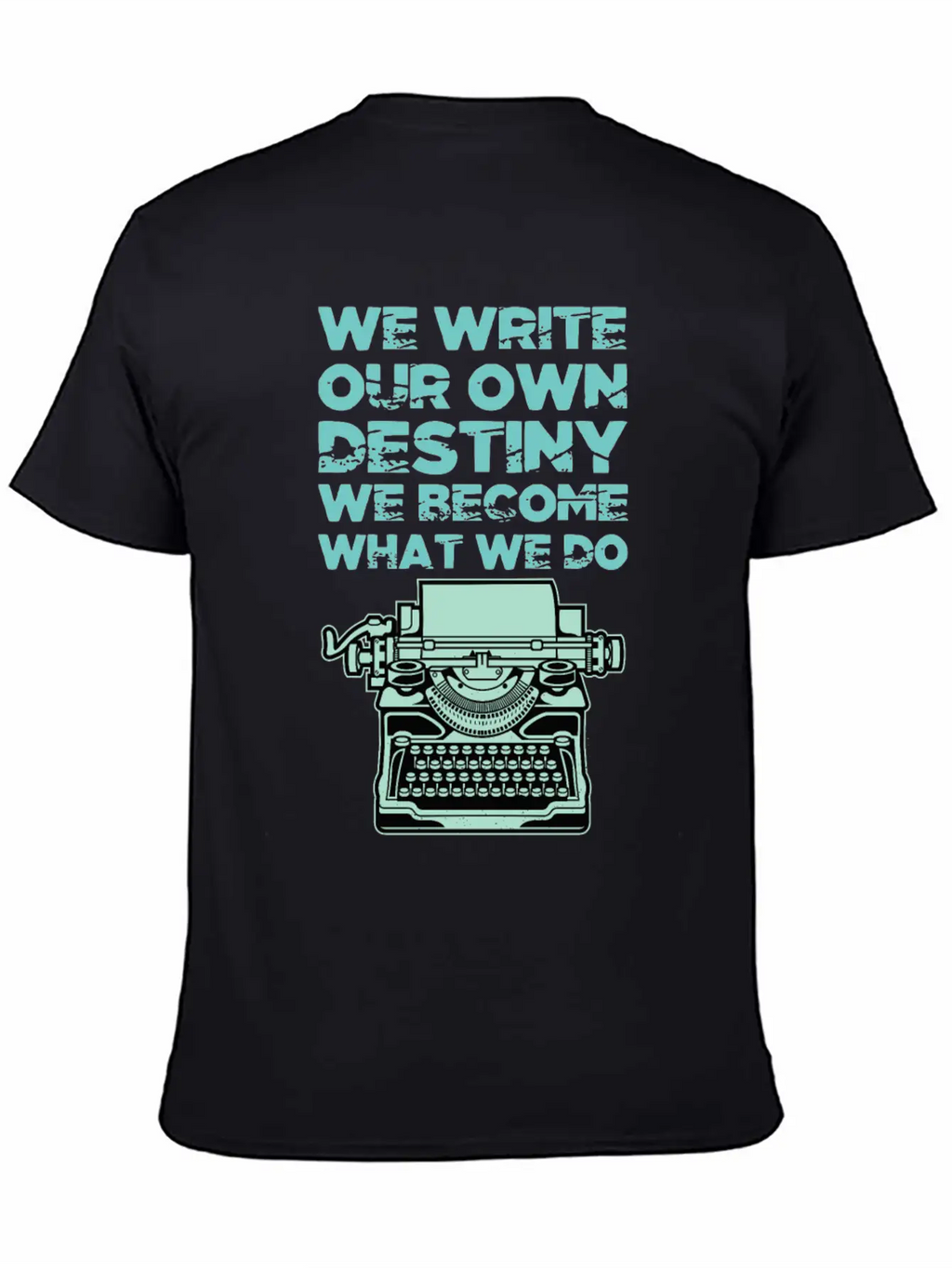 We Write Our Own Destiny Shadows Of Thoughts Gift Stylish Everyday T-Shirt – Unisex Basic Cotton Tee