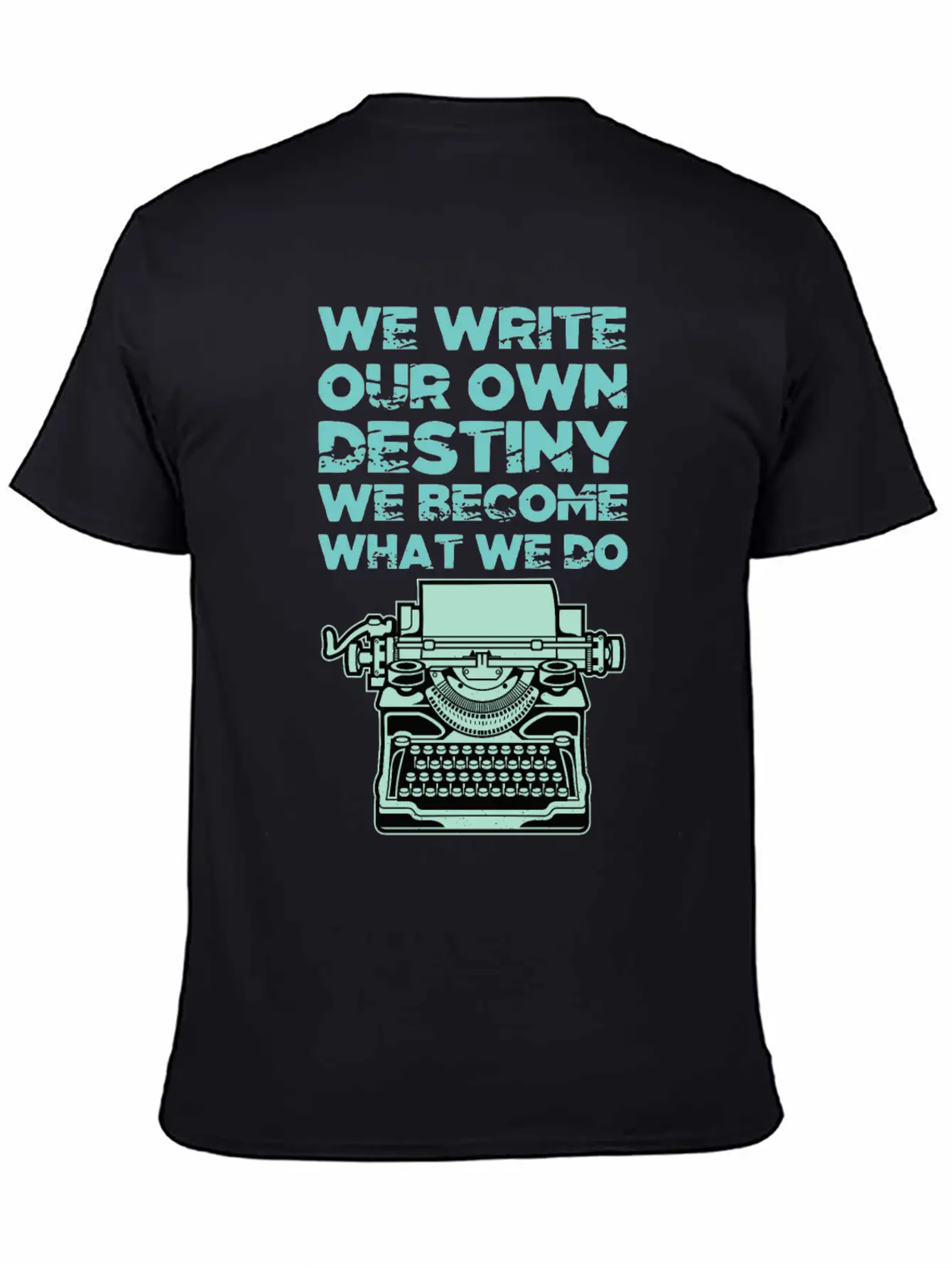 We Write Our Own Destiny Shadows Of Thoughts Gift Stylish Everyday T-Shirt – Unisex Basic Cotton Tee