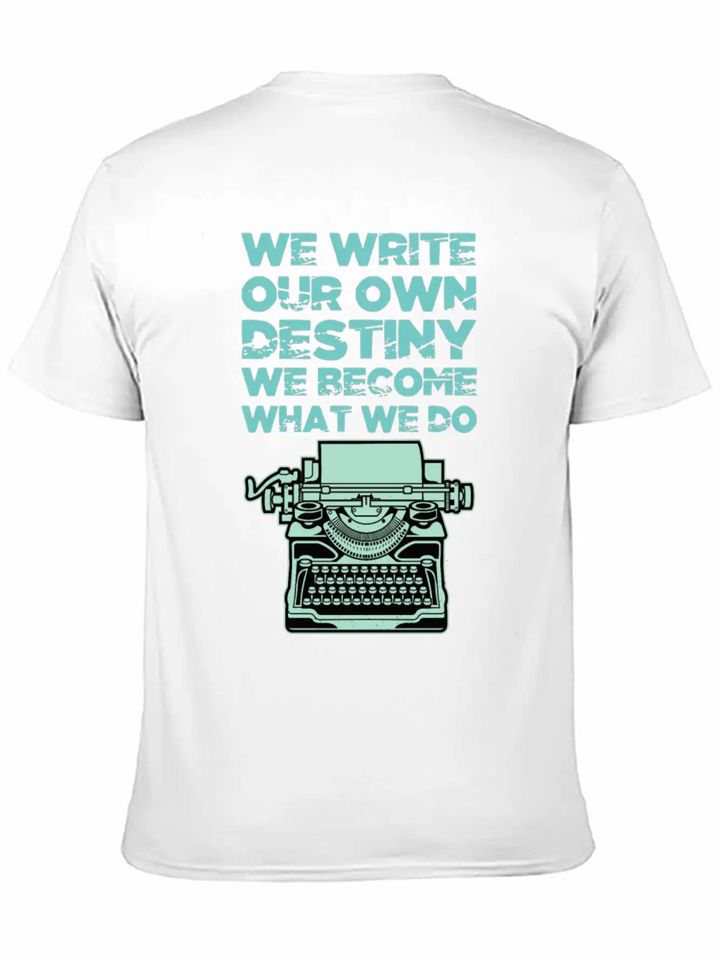We Write Our Own Destiny Shadows Of Thoughts Gift Stylish Everyday T-Shirt – Unisex Basic Cotton Tee