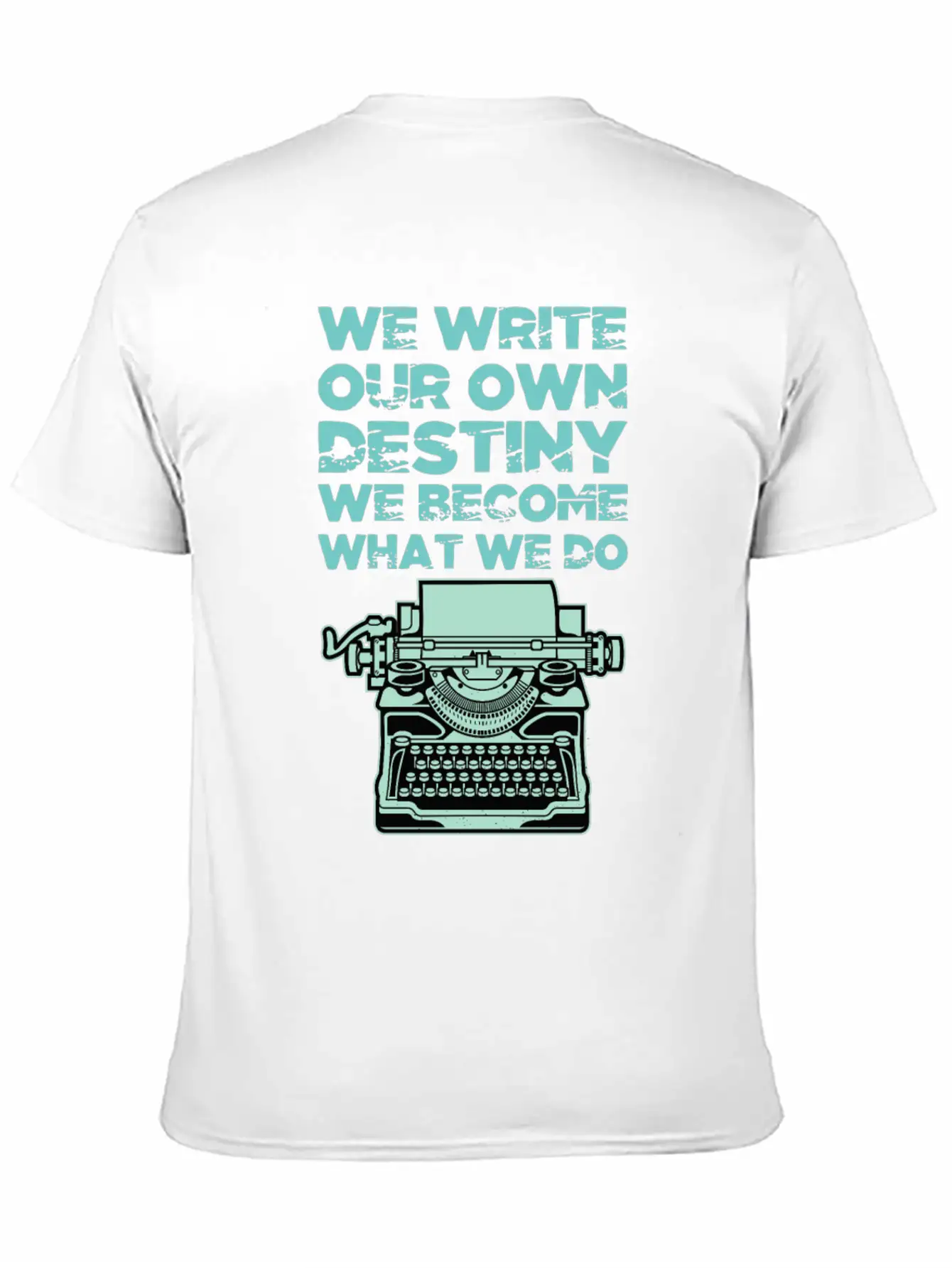 We Write Our Own Destiny Shadows Of Thoughts Gift Stylish Everyday T-Shirt – Unisex Basic Cotton Tee