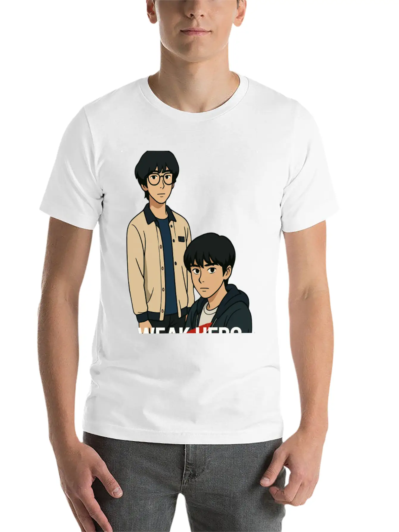 Weak Hero Essential Cotton Tee For Daily Outfits – Unisex Style