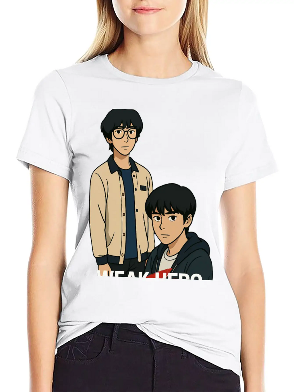 Weak Hero Essential Cotton Tee For Daily Outfits – Unisex Style