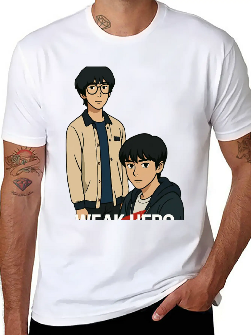 Weak Hero Essential Cotton Tee For Daily Outfits – Unisex Style