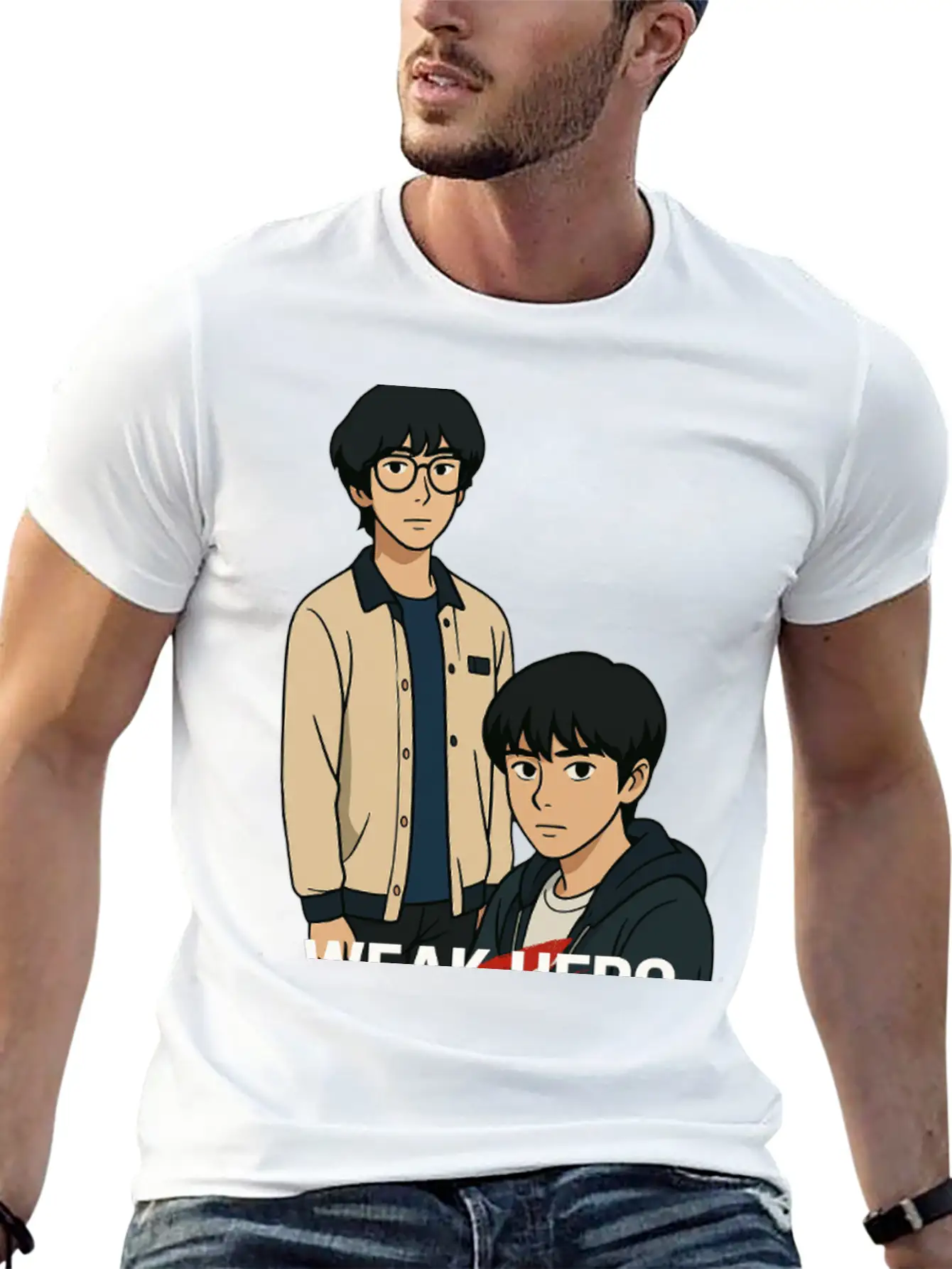 Weak Hero Essential Cotton Tee For Daily Outfits – Unisex Style