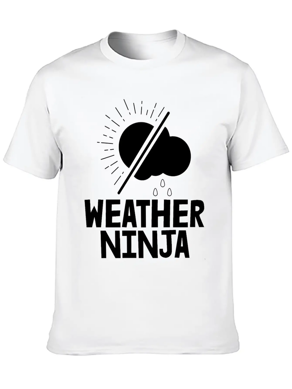 Weather Ninja Relaxed Everyday Tee – Lightweight And Durable Cotton