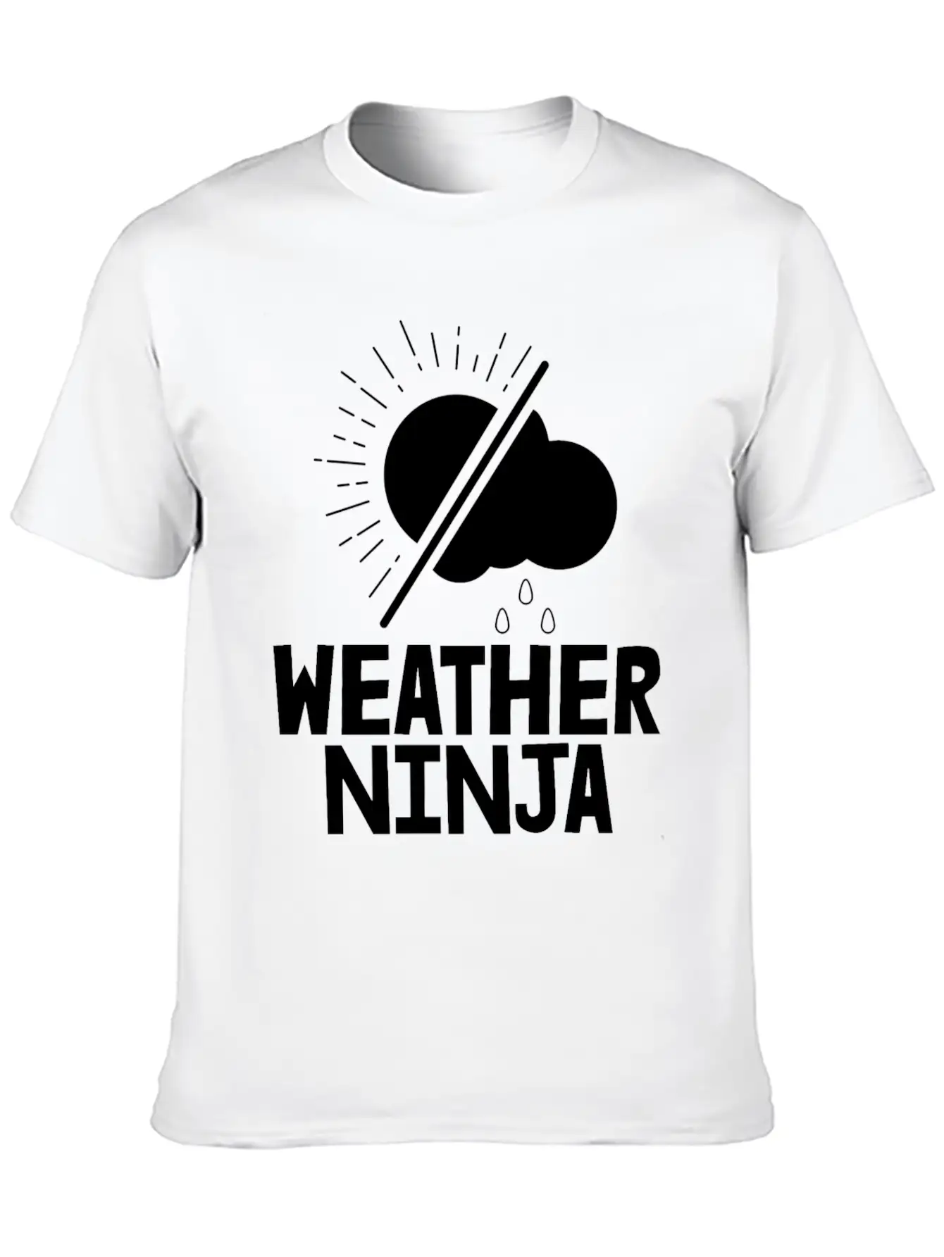 Weather Ninja Relaxed Everyday Tee – Lightweight And Durable Cotton