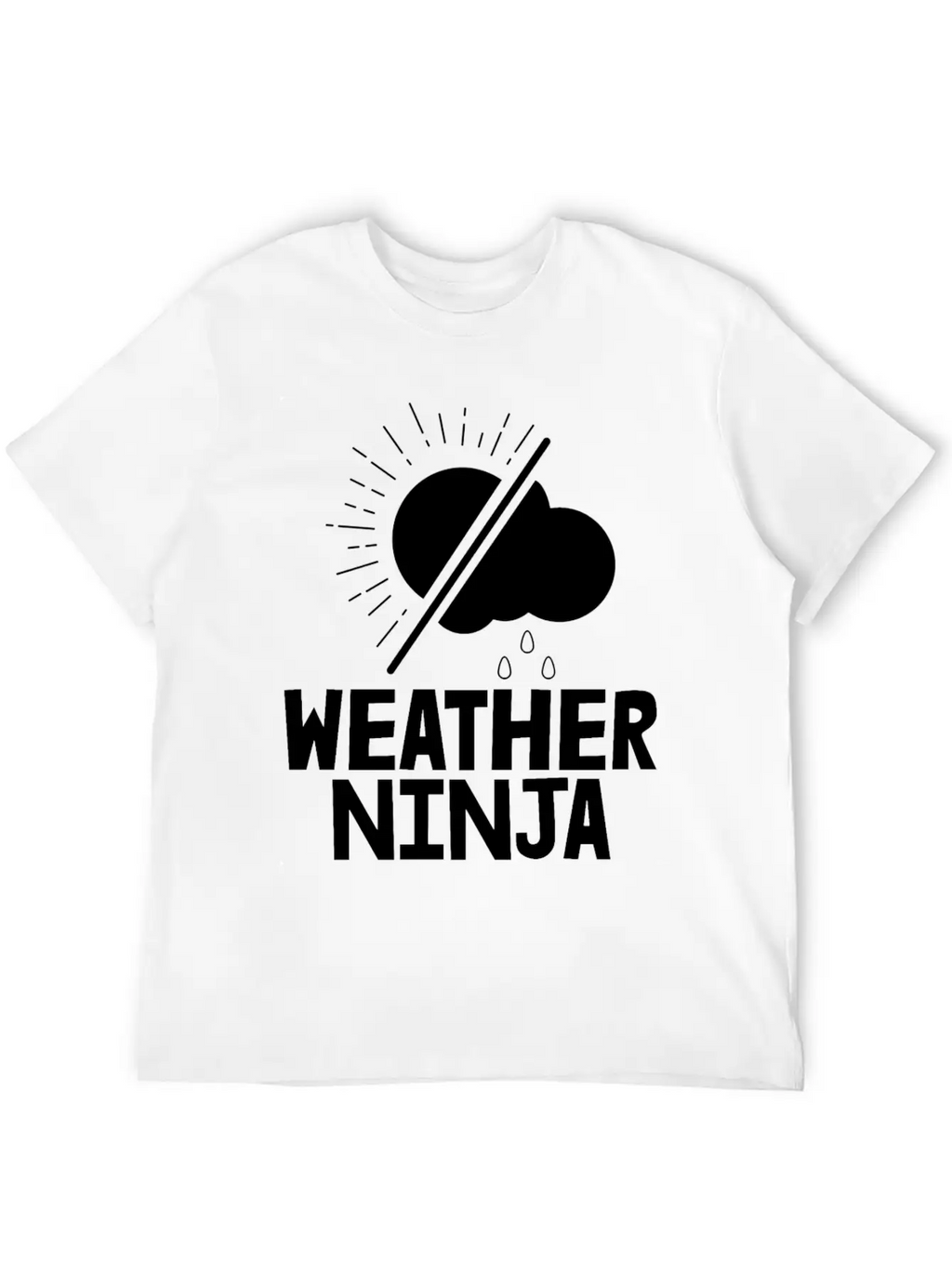 Weather Ninja Relaxed Everyday Tee – Lightweight And Durable Cotton