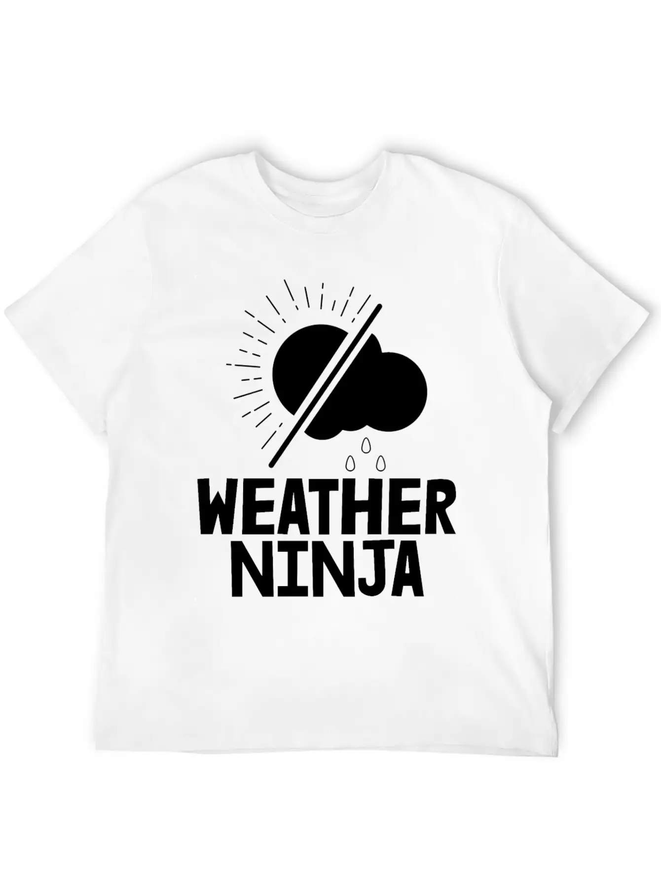Weather Ninja Relaxed Everyday Tee – Lightweight And Durable Cotton