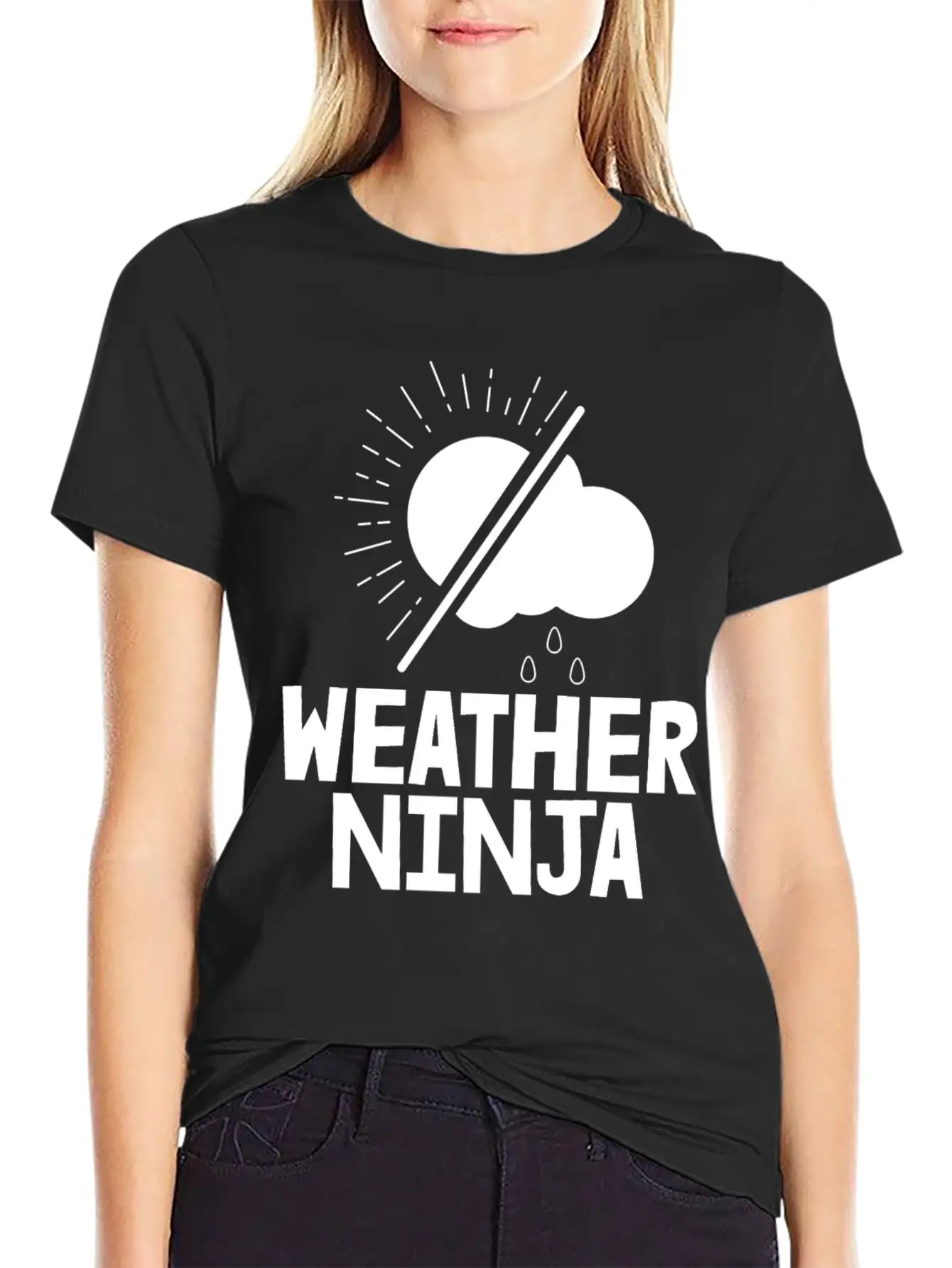 Weather Ninja Relaxed Everyday Tee – Lightweight And Durable Cotton