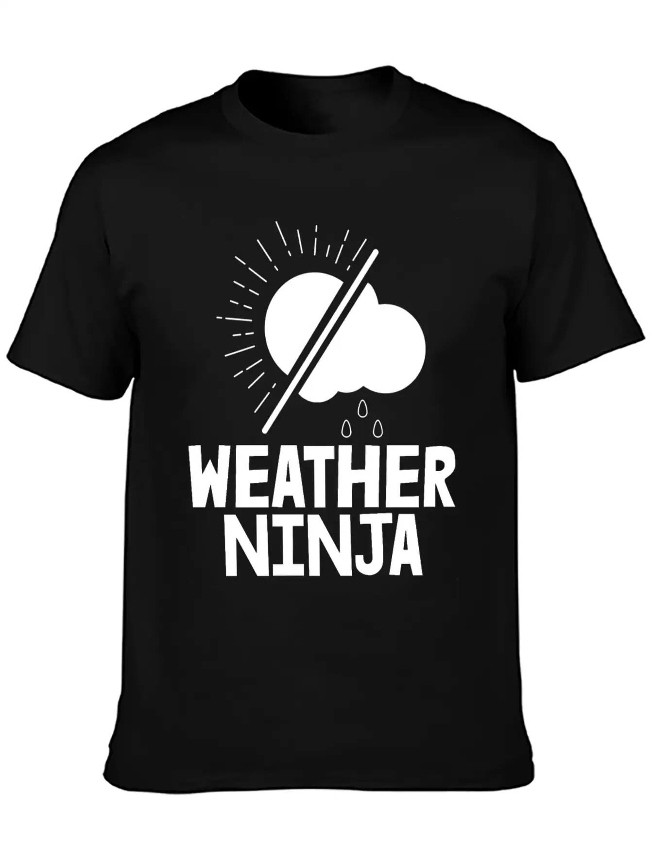 Weather Ninja Relaxed Everyday Tee – Lightweight And Durable Cotton