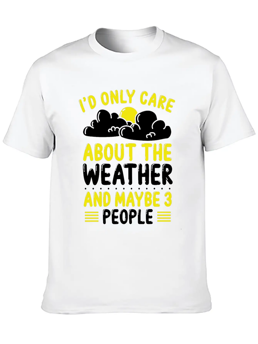 Weathermen Wind Sun Weather Forecast Classic Cotton Tee – Unisex Comfort For Any Season